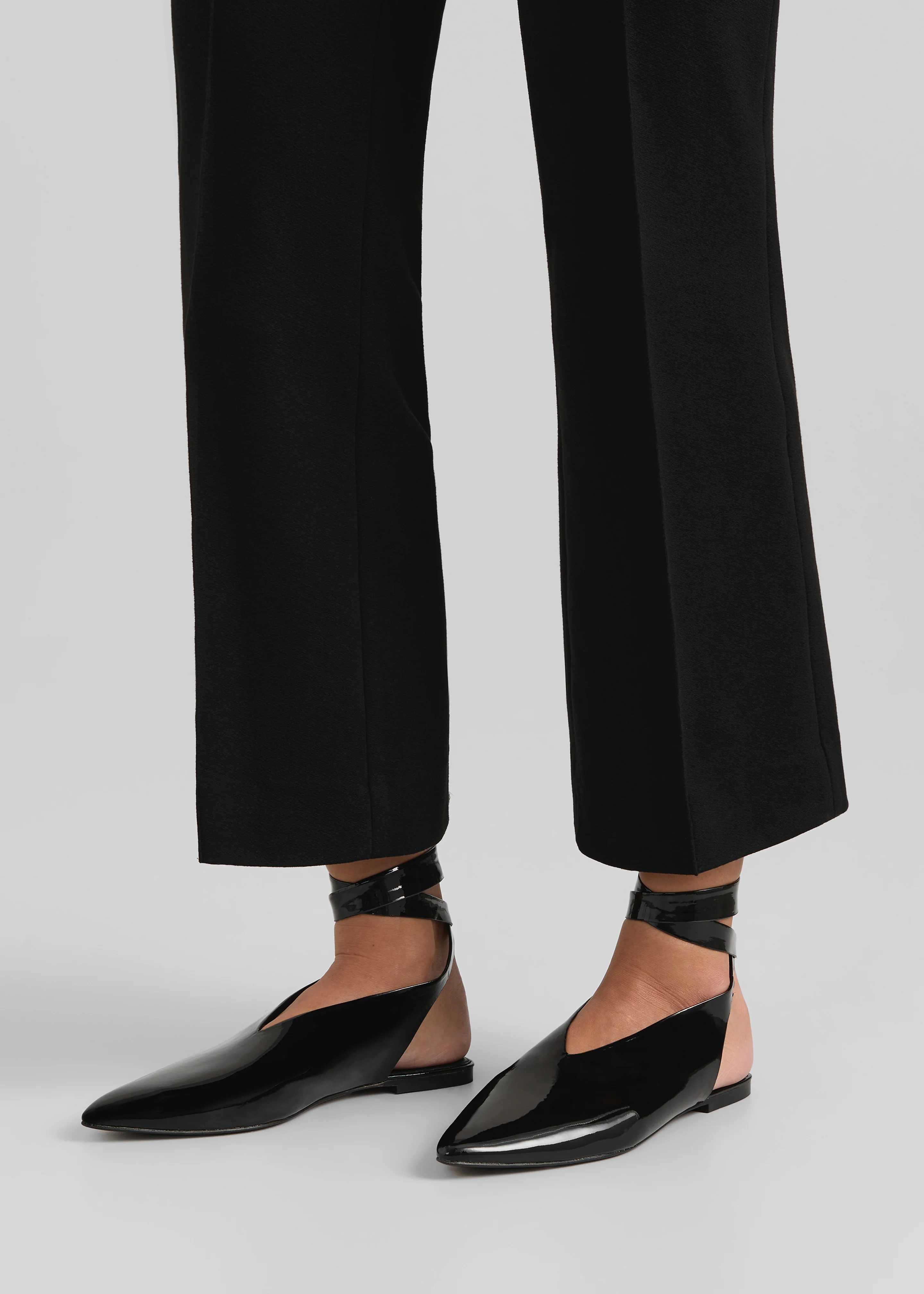 A.Emery The Maude Flats - Patent Black - Image 4