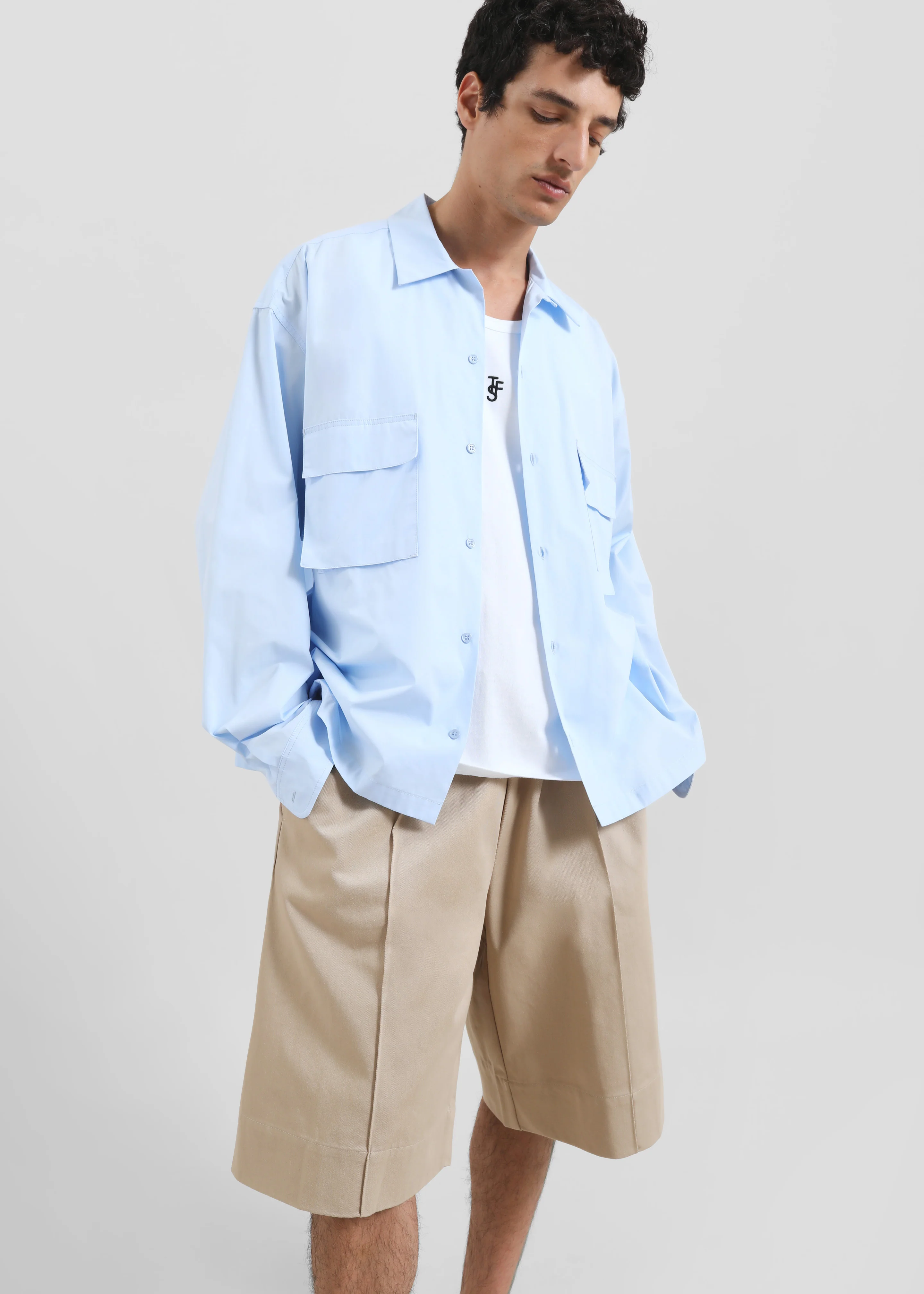 Adan Bermuda Shorts - Beige - Image 3