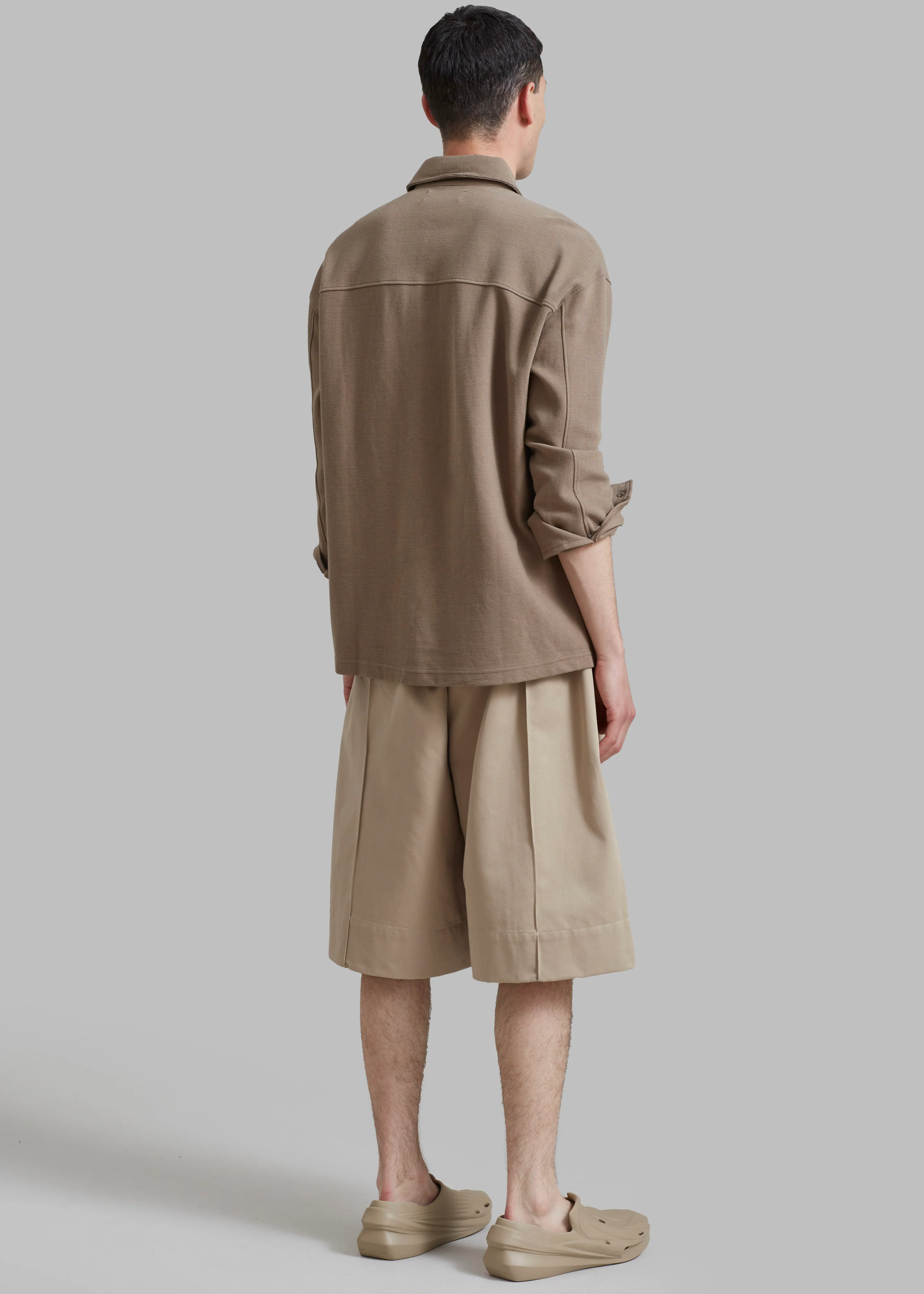 Adan Bermuda Shorts - Beige - Image 7