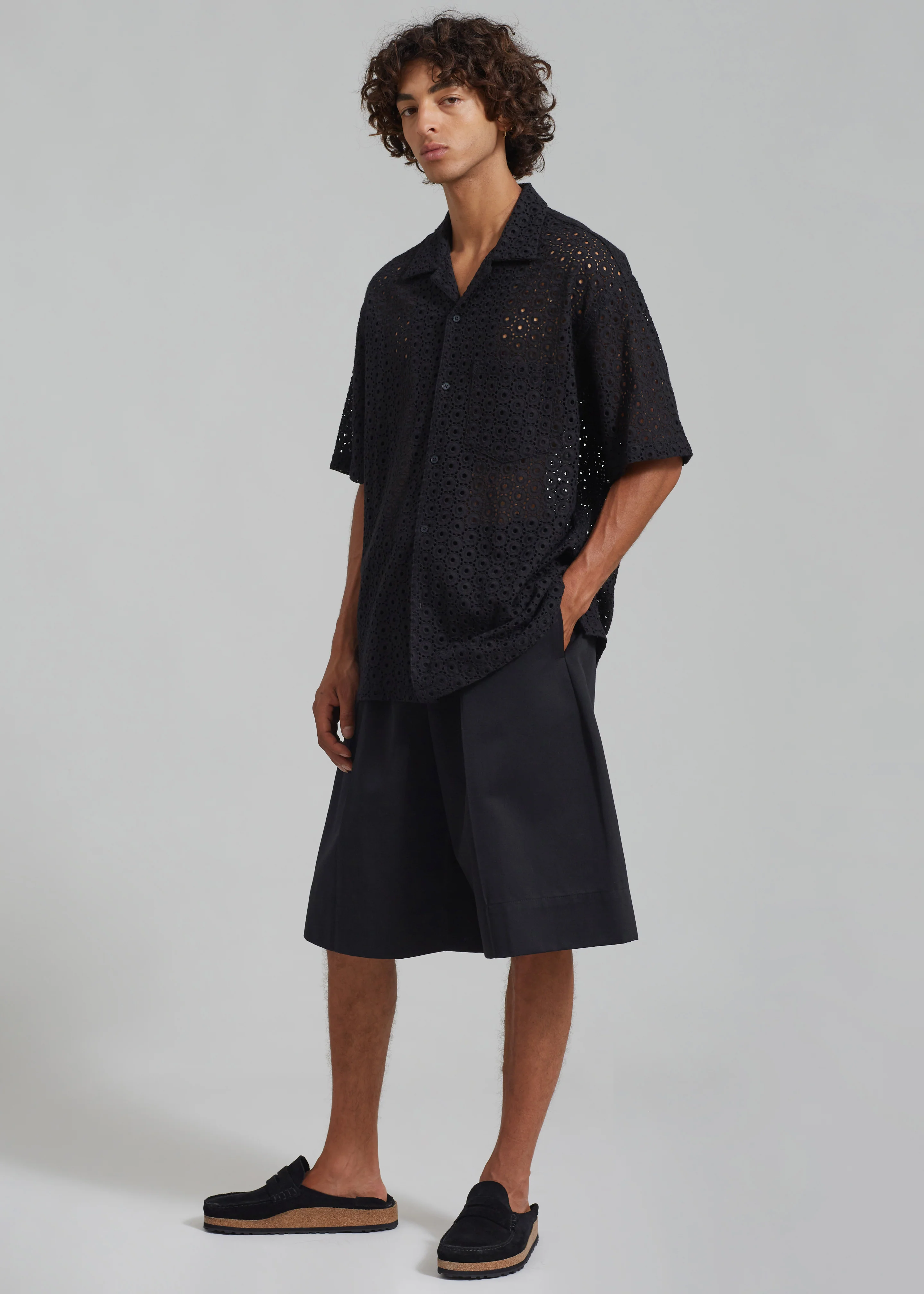 Adan Bermuda Shorts - Black - Image 4