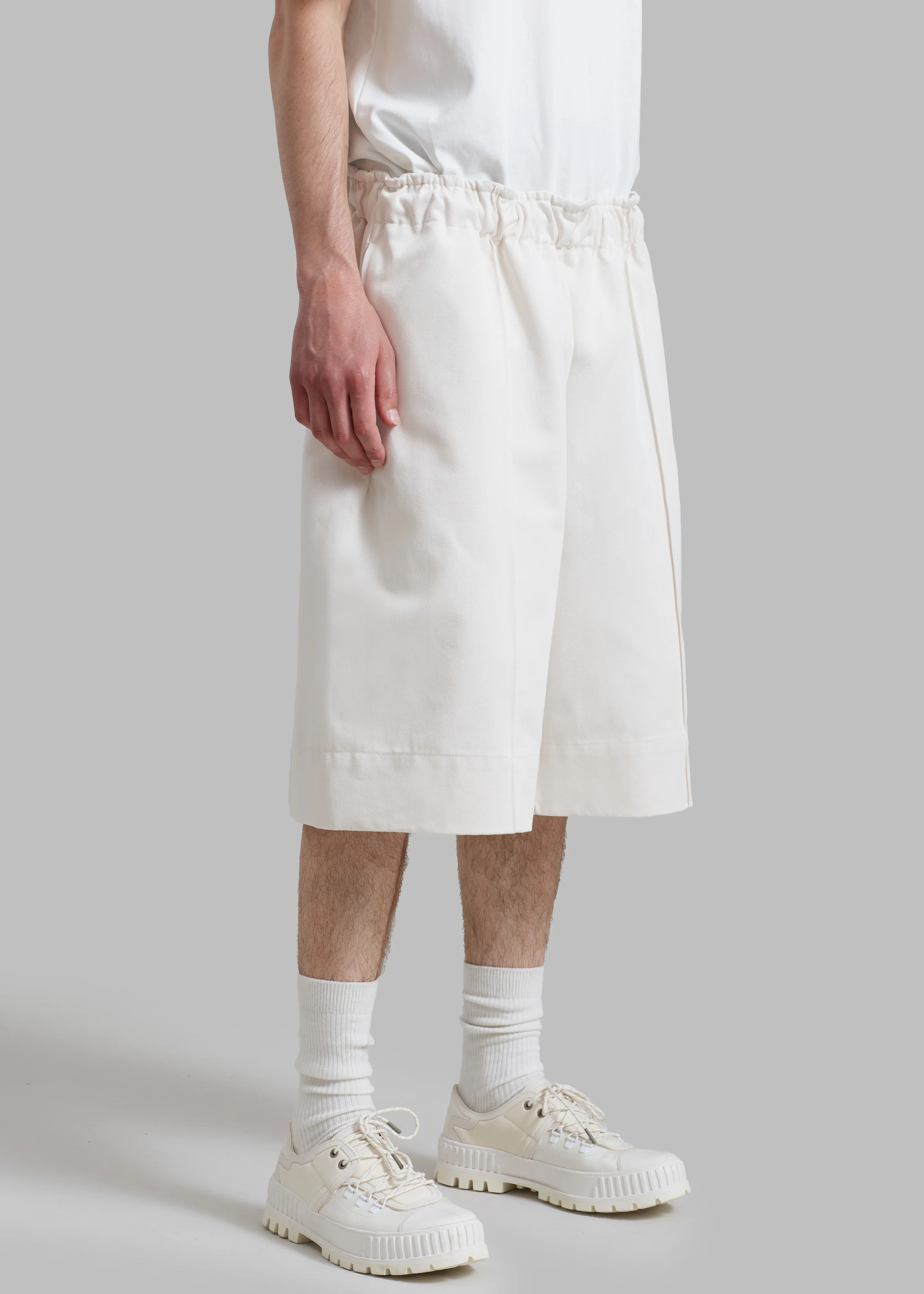 Adan Bermuda Shorts - Cream - Image 4