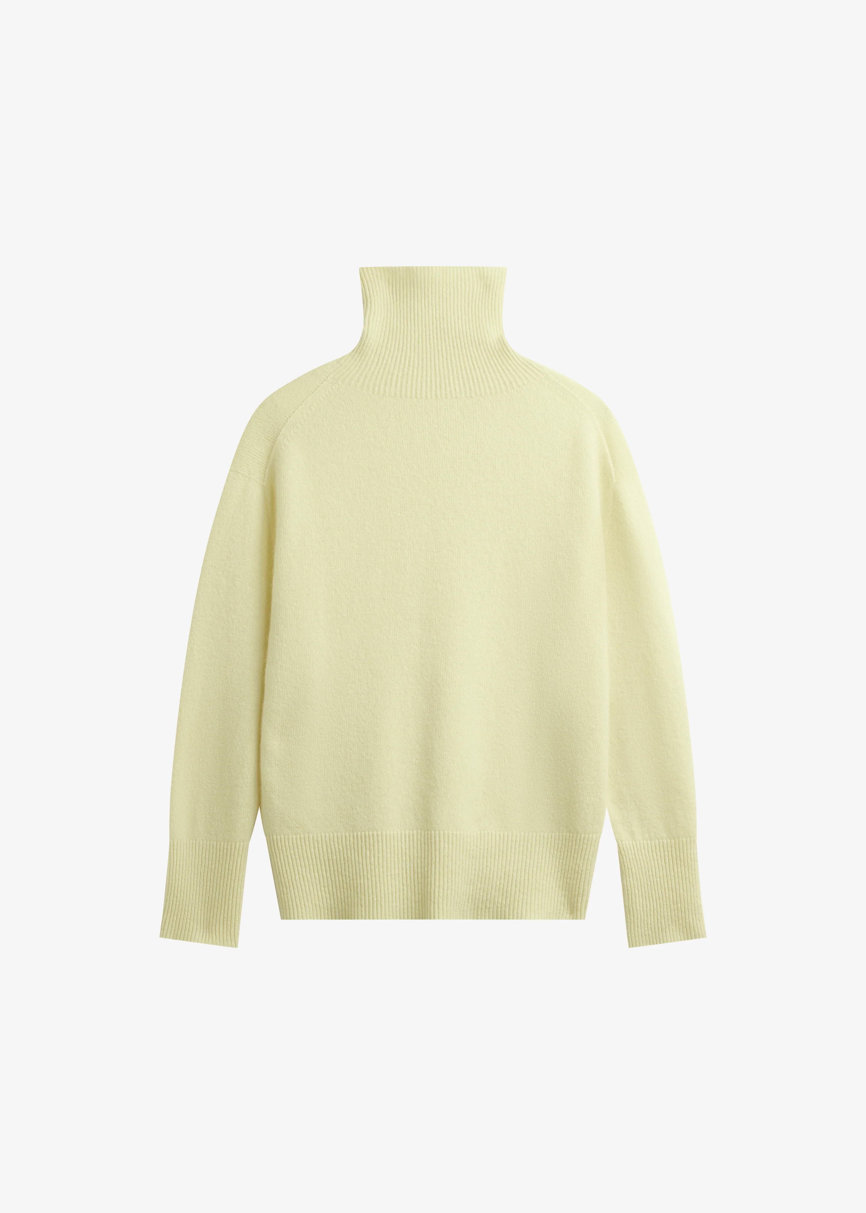 Alster Wool Turtleneck Sweater - Yellow - Image 8
