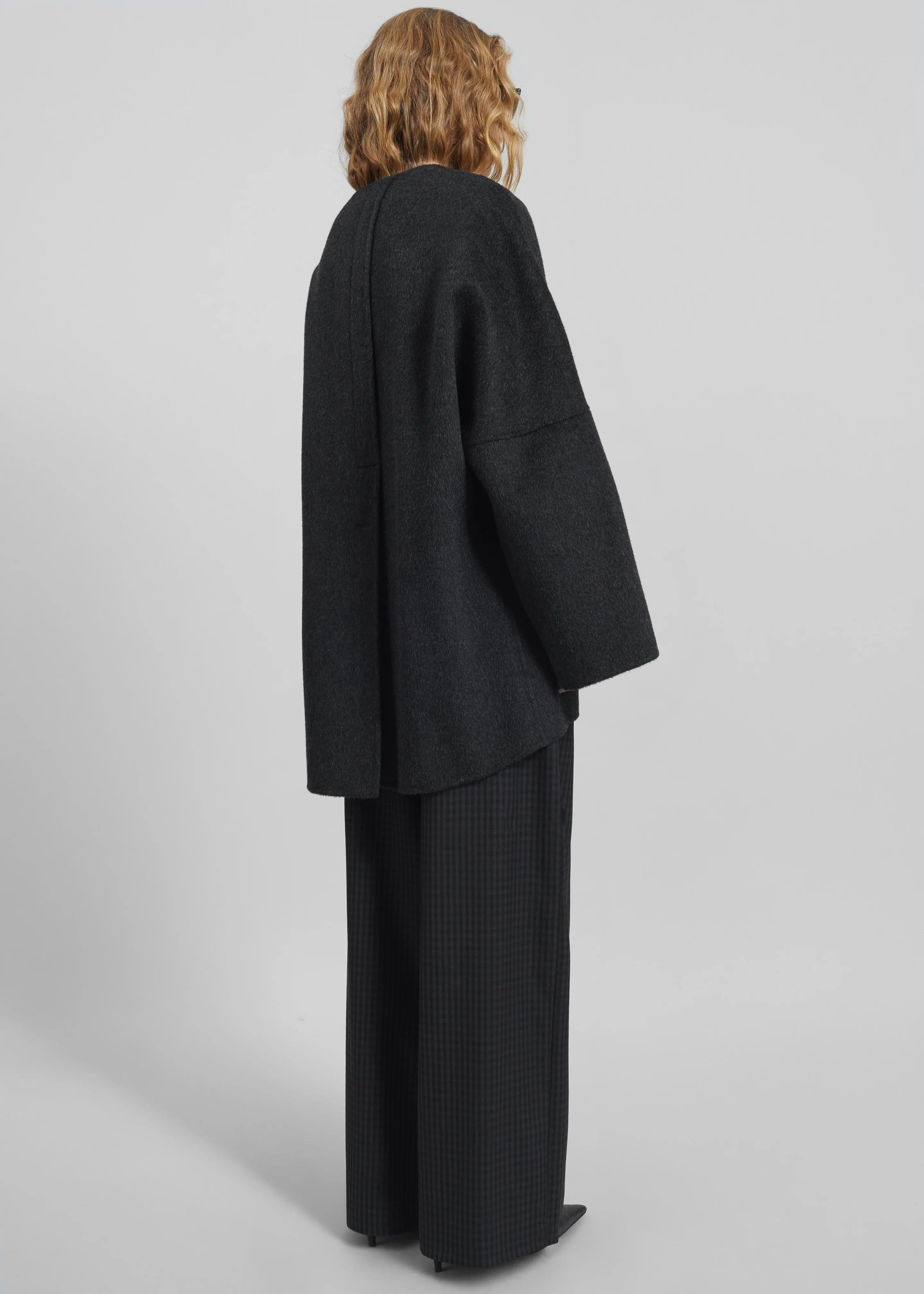 Altdorf Wool Coat - Charcoal - Image 6