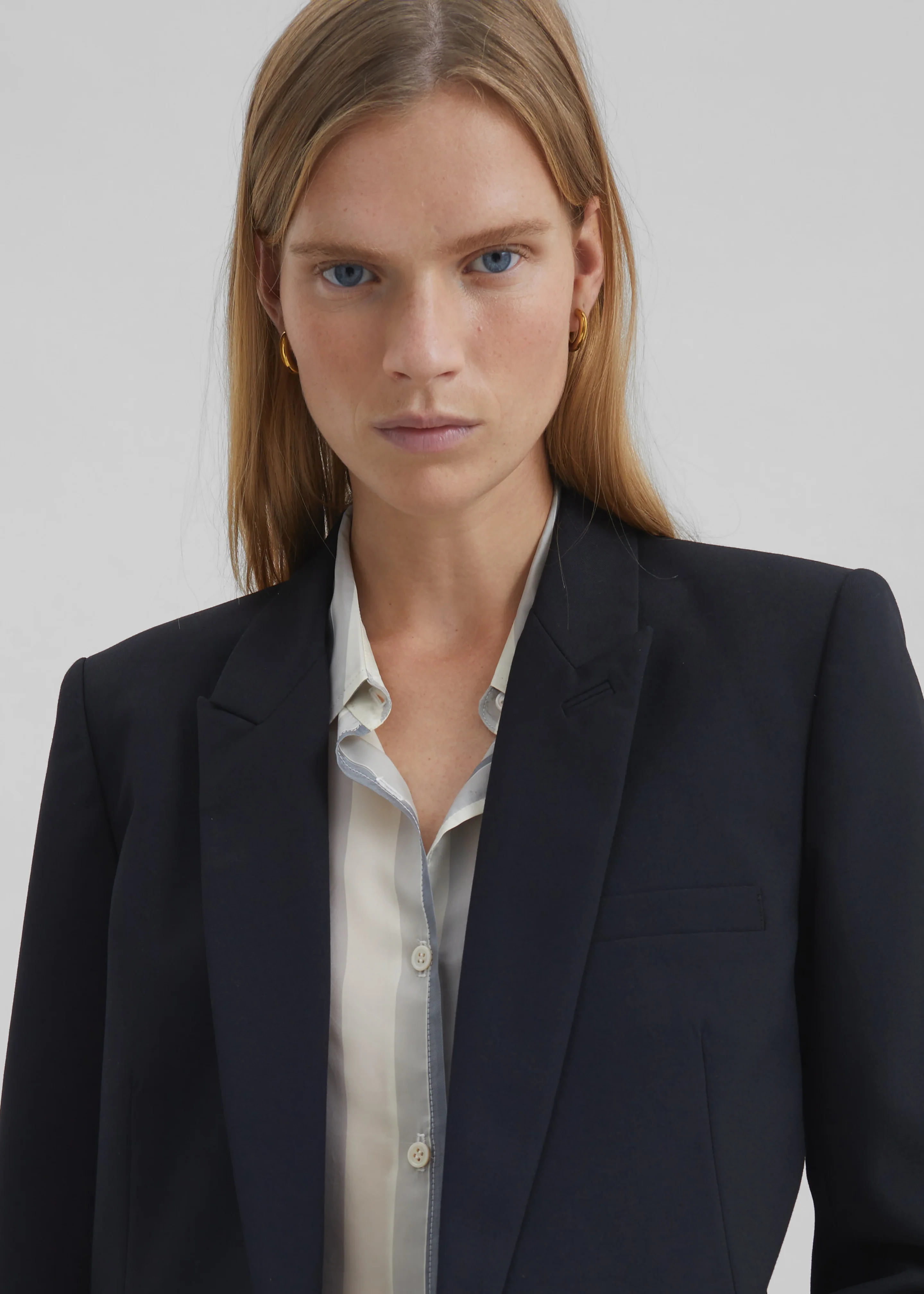 Amelia Tailored Blazer - Black - Image 5