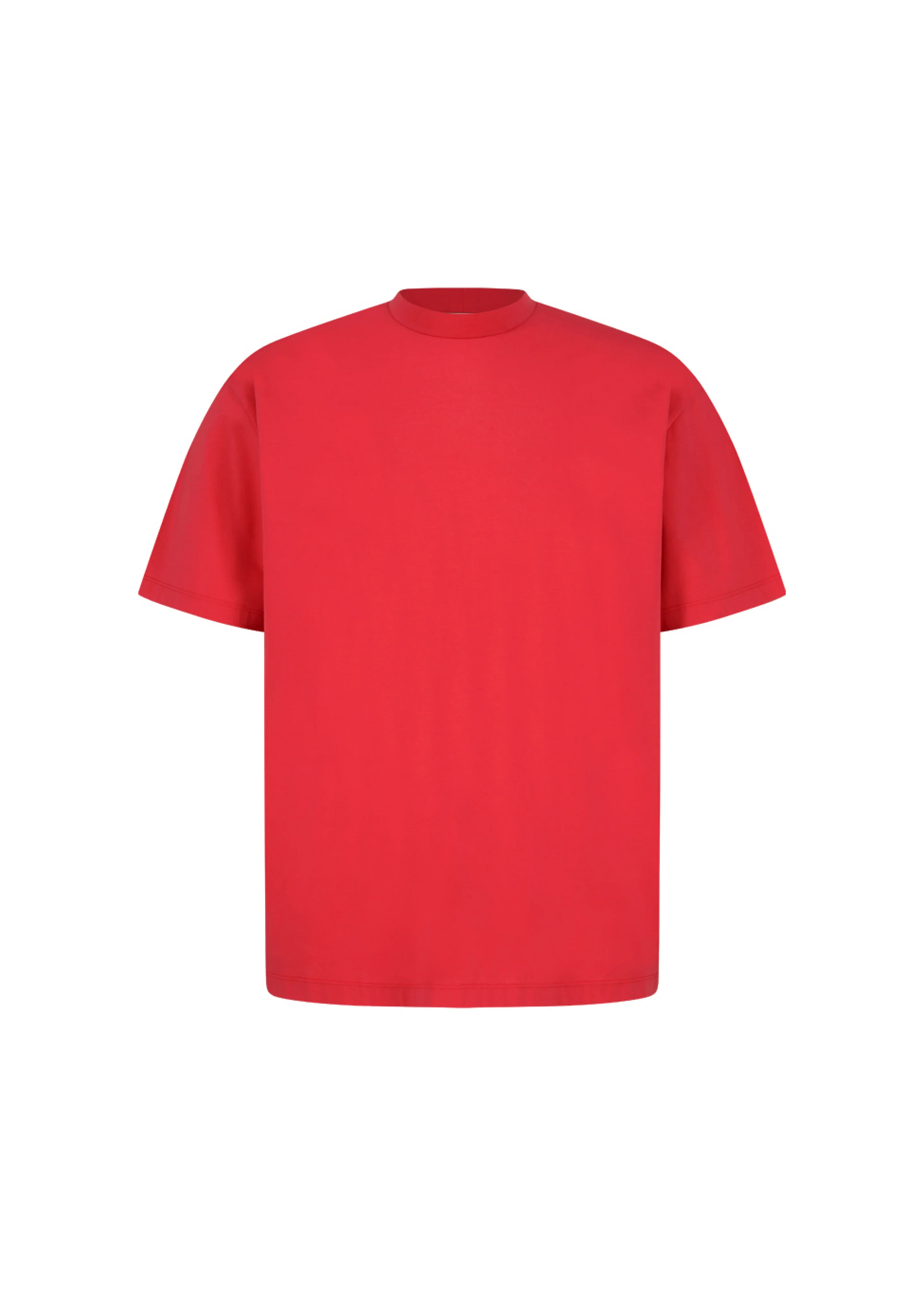 Amomento Mock Neck T-Shirt - Red - Image 6
