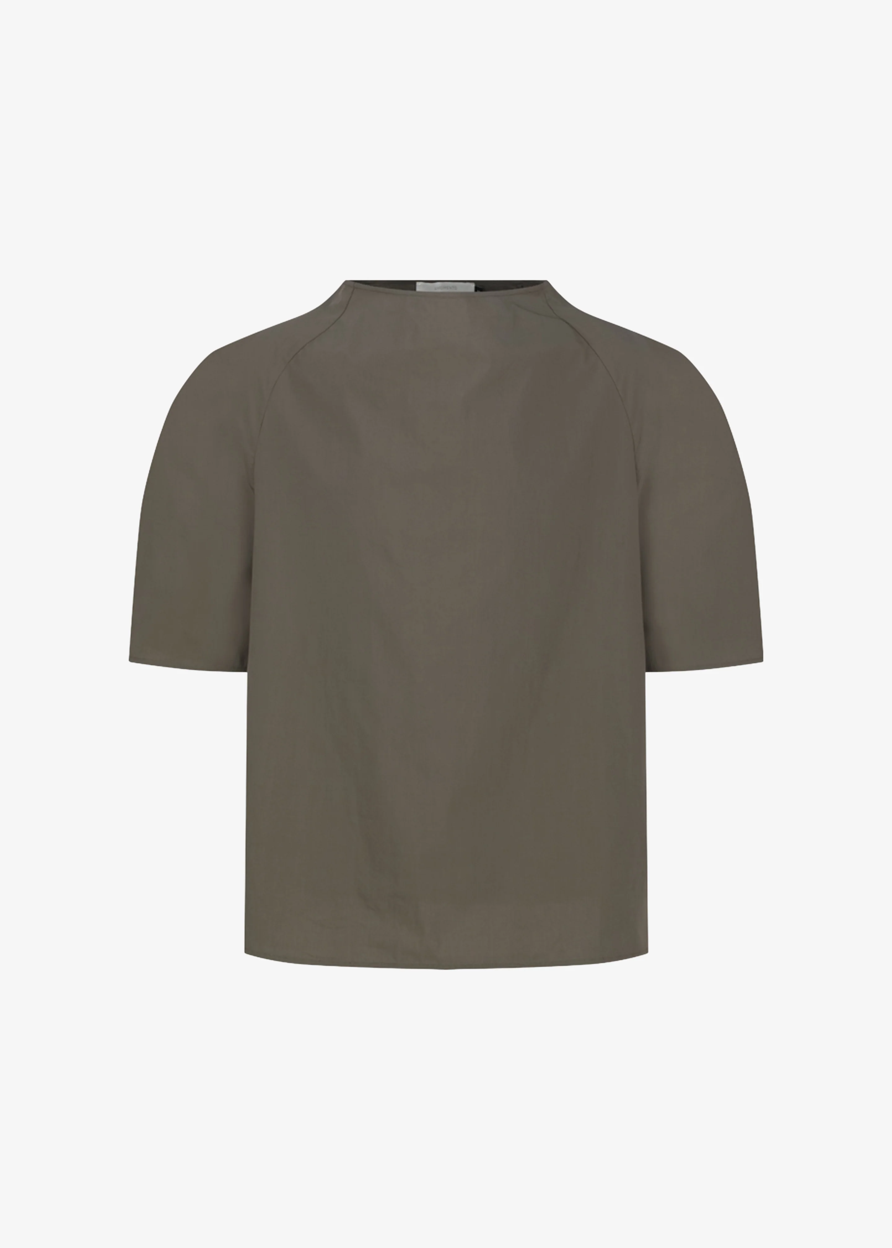 Amomento Raglan Cowl Neck Top - Khaki - Image 7