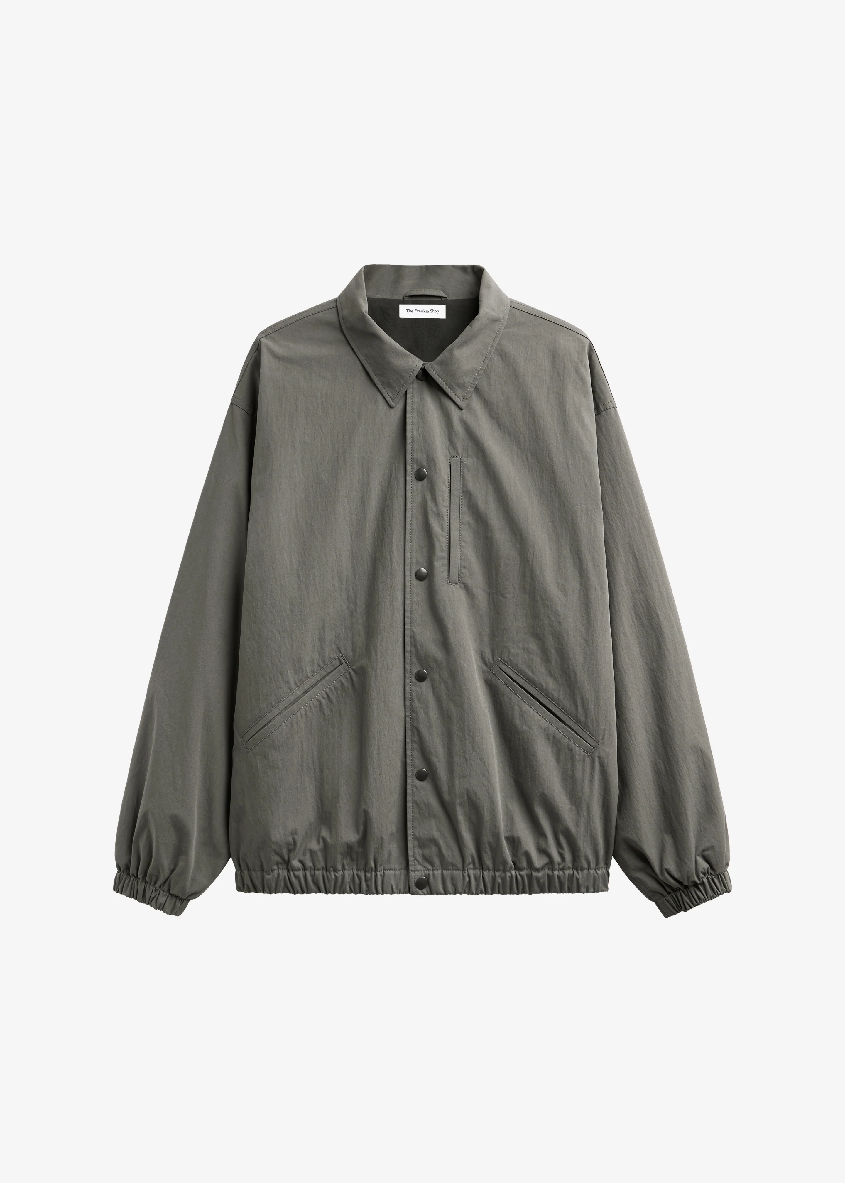 Andres Coach Jacket - Pale Olive - Image 7