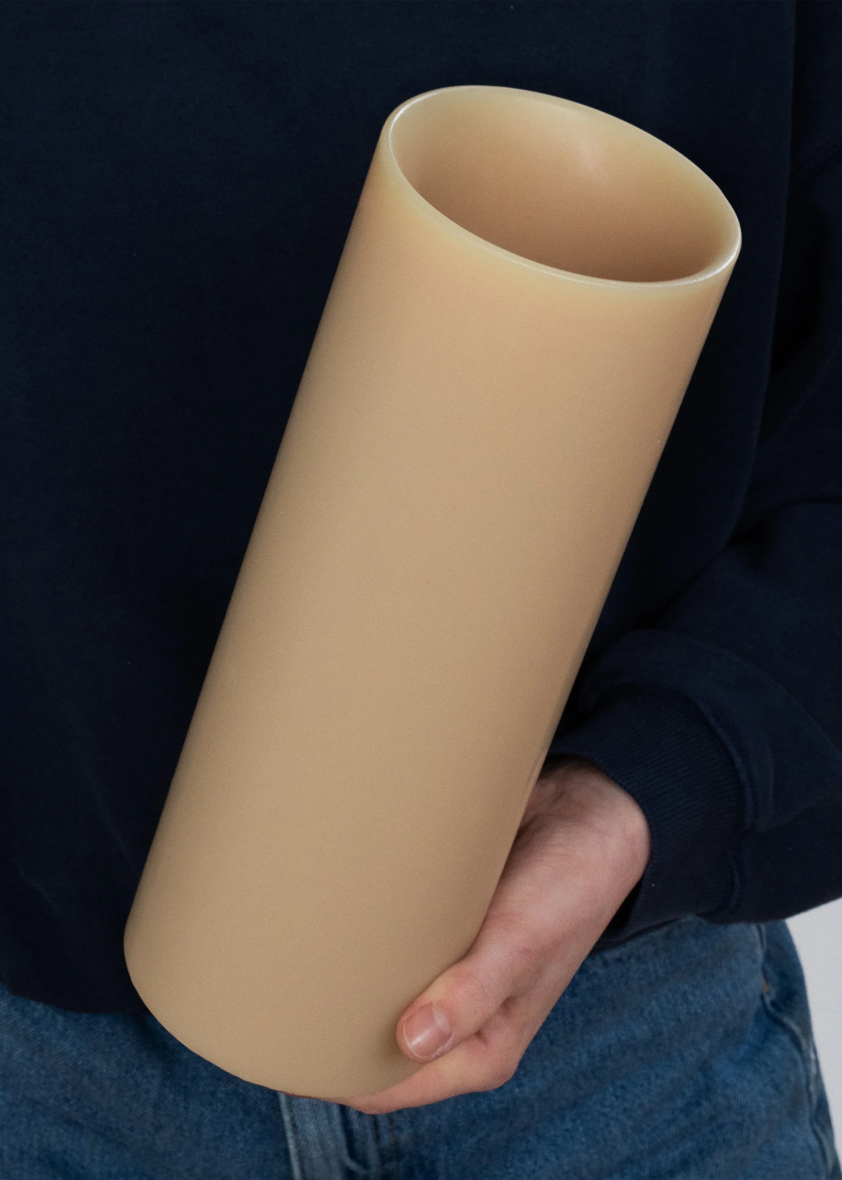 Ann Vincent Cave Vase - Sand - Image 4
