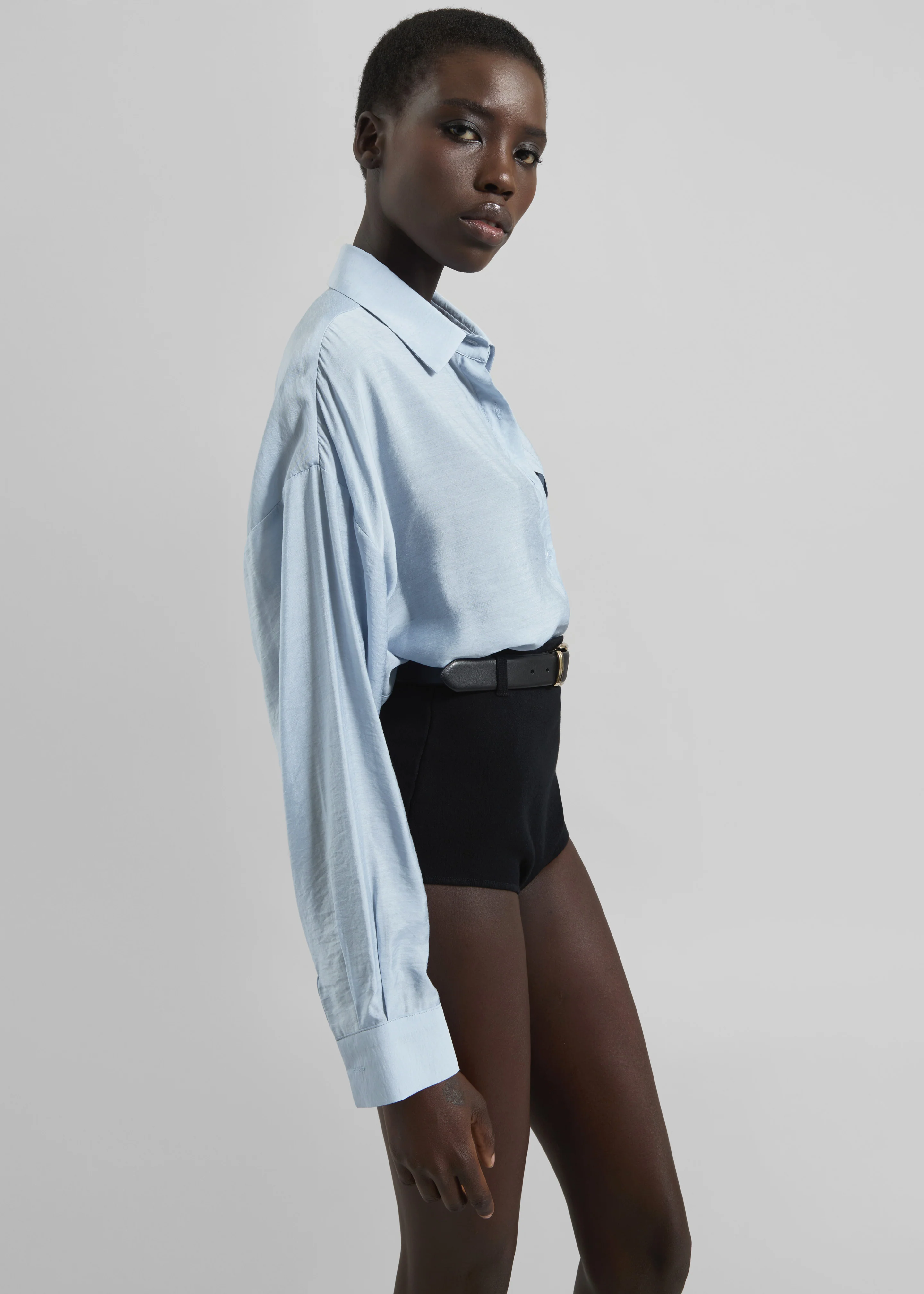 Ascain Fluid Shirt - Sky Blue - Image 12