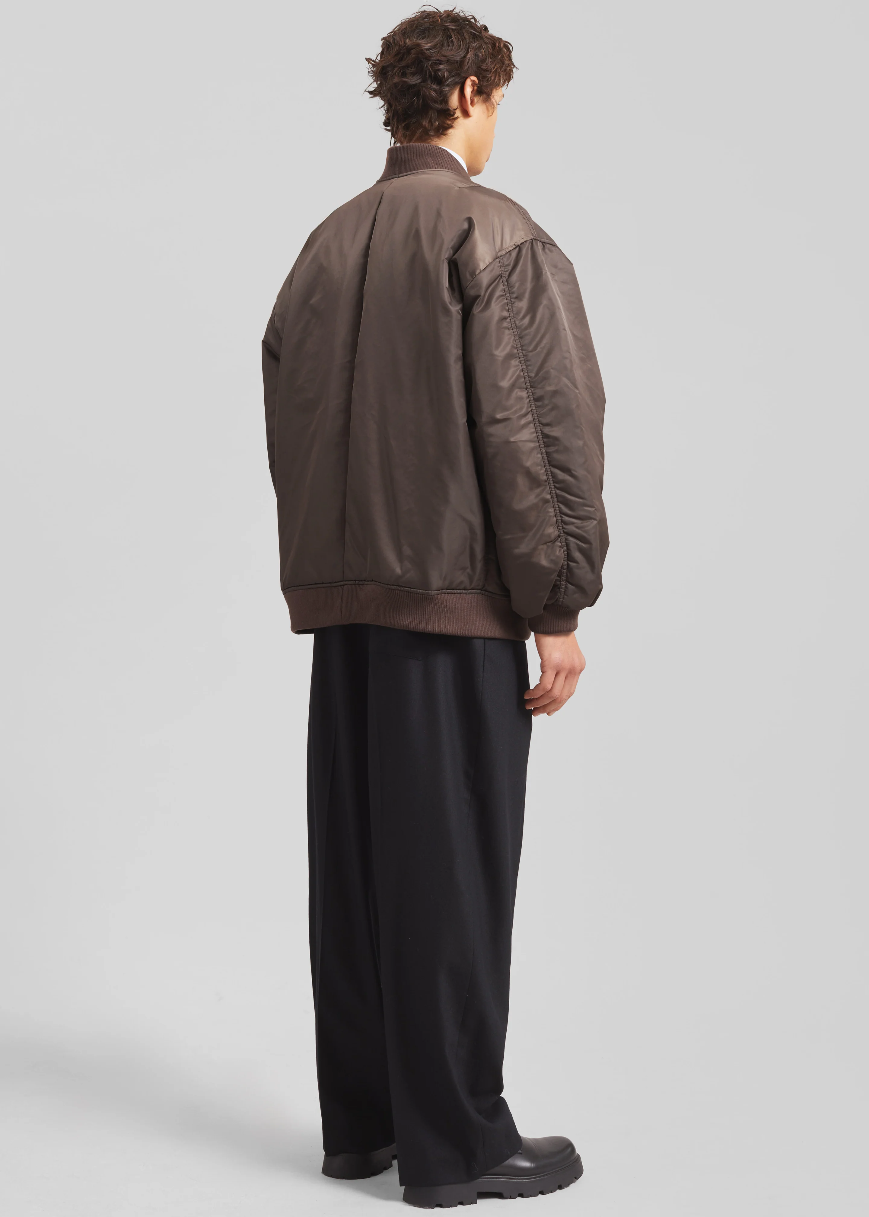 Astra Bomber Jacket - Brown - Image 11