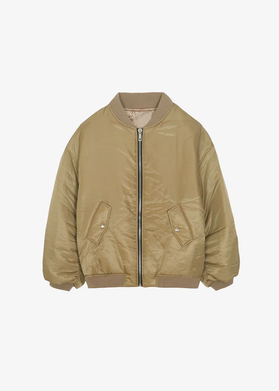 Astra Bomber Jacket - Olive - Image 14