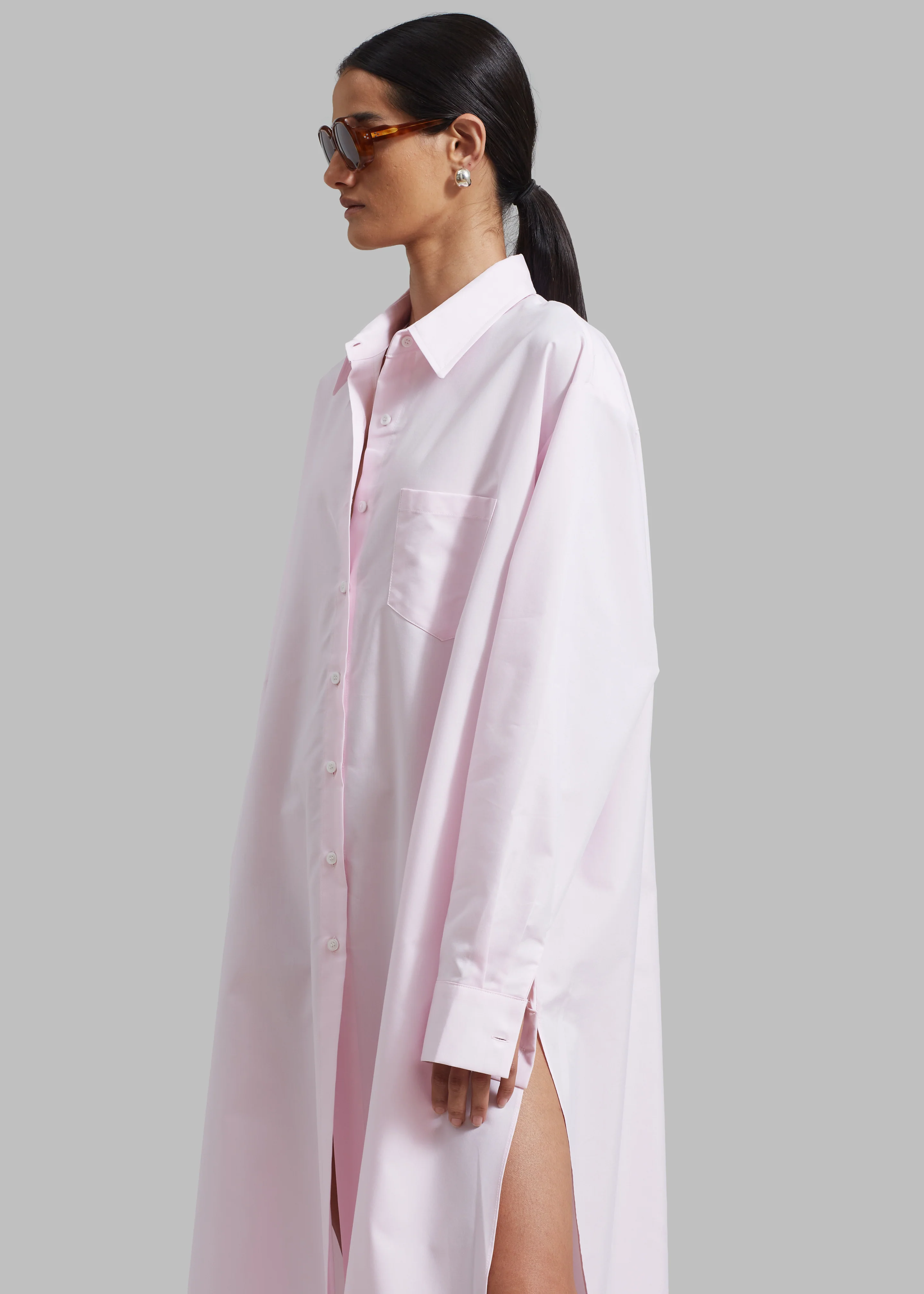 Avery Shirt Dress - Petal - Image 3