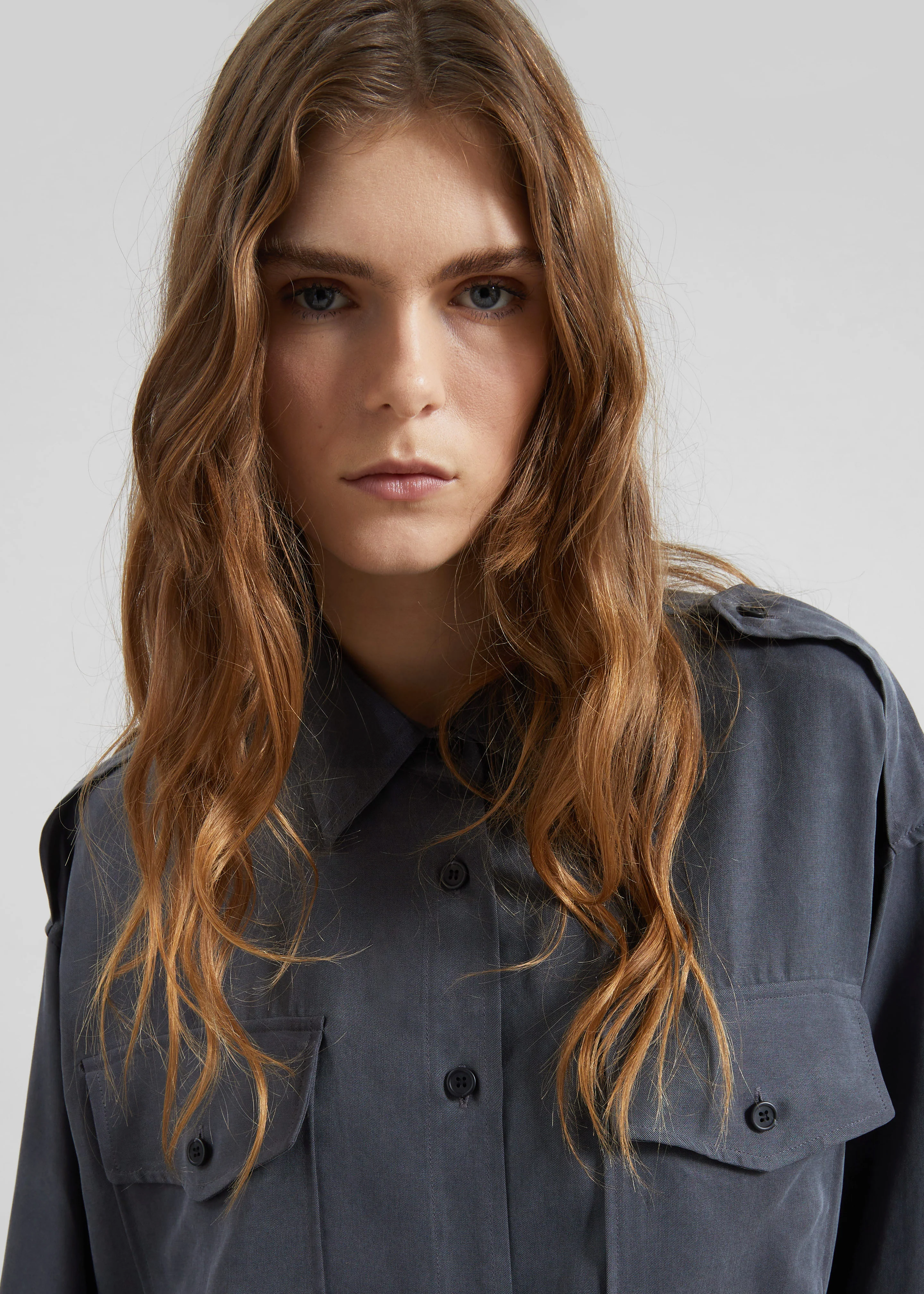 Balsta Cargo Shirt - Dark Grey - Image 2
