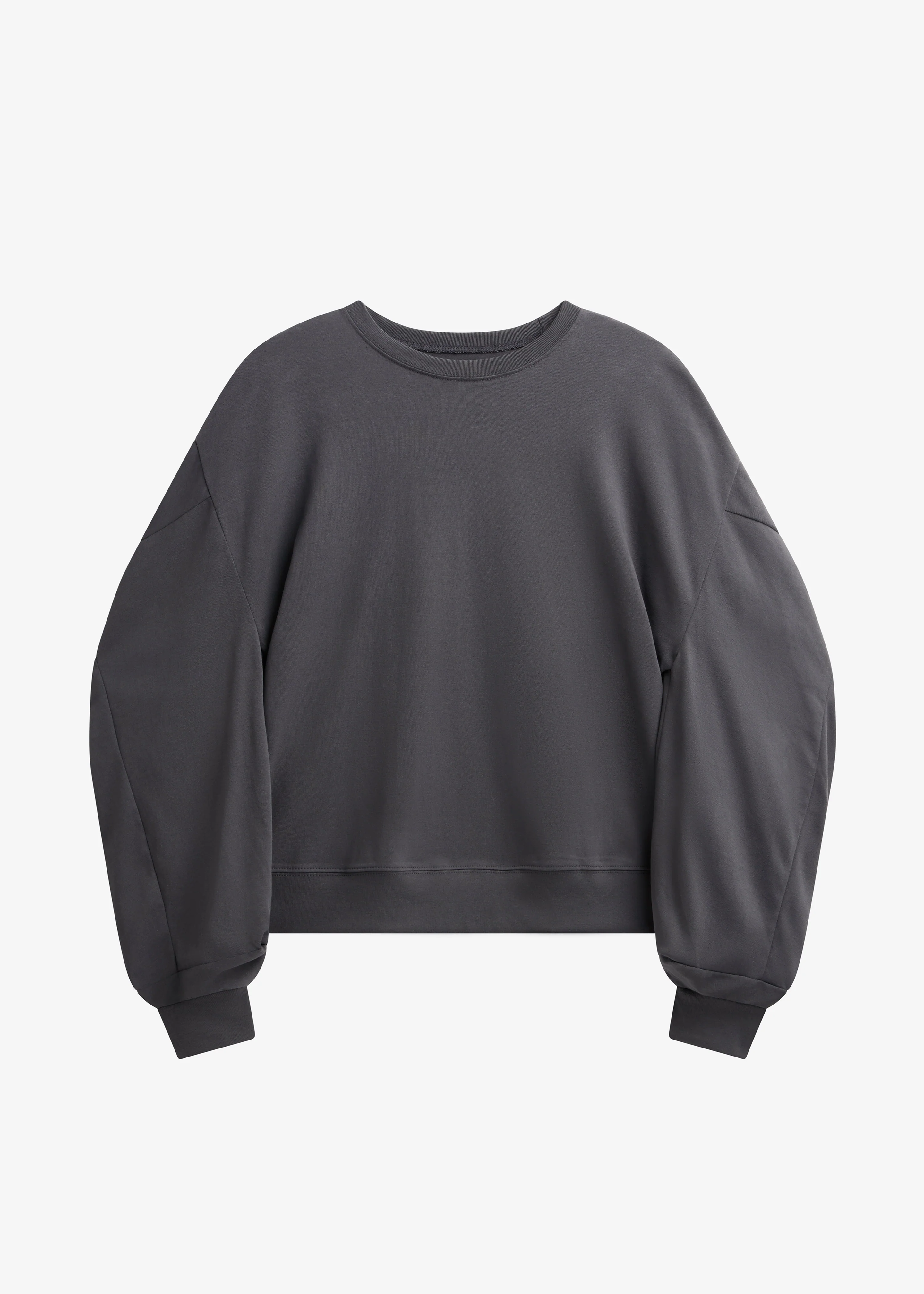 Balve Balloon Sleeve Sweatshirt - Grey - Image 6