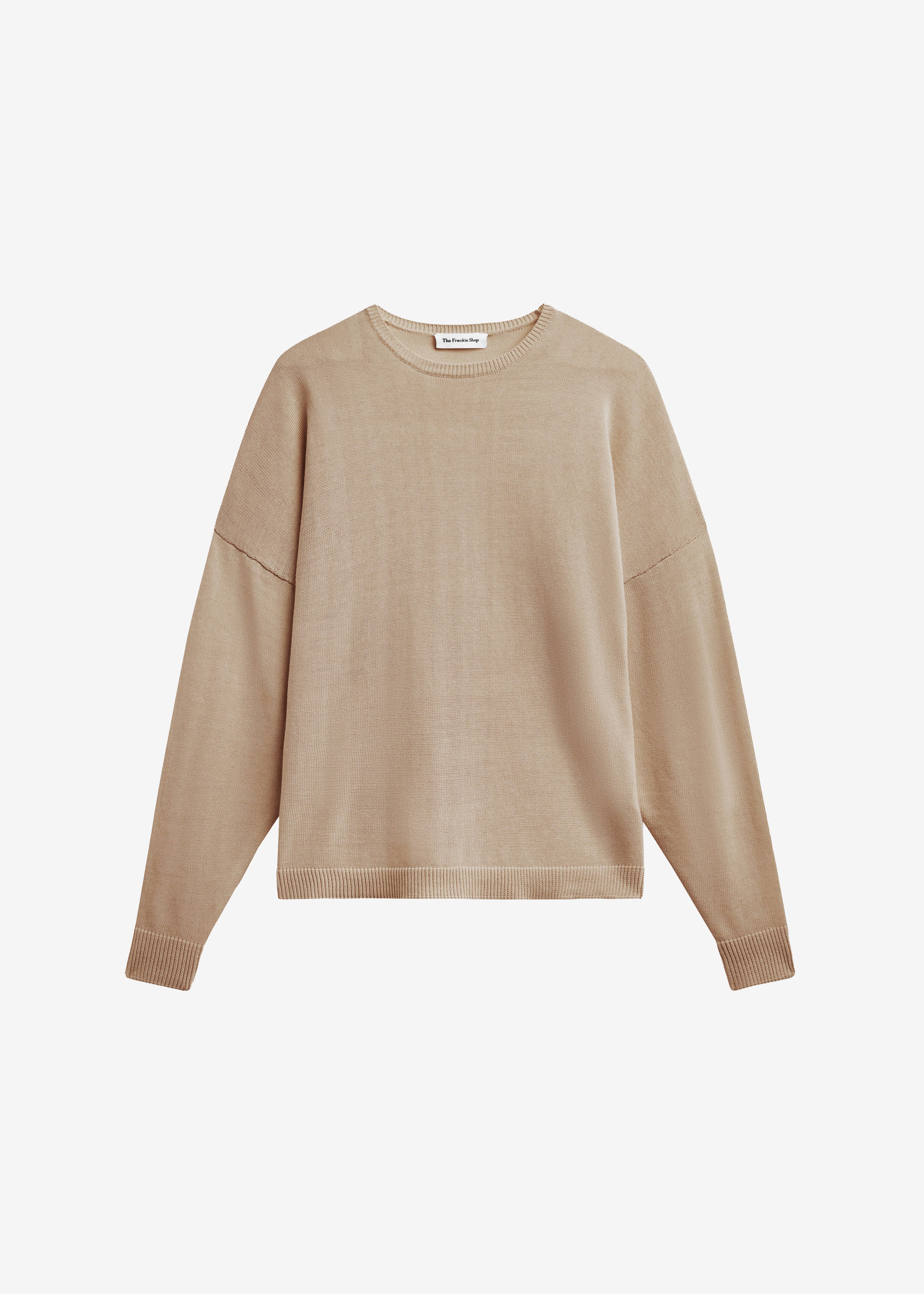 Basel Crew Neck Sweater - Beige - Image 7