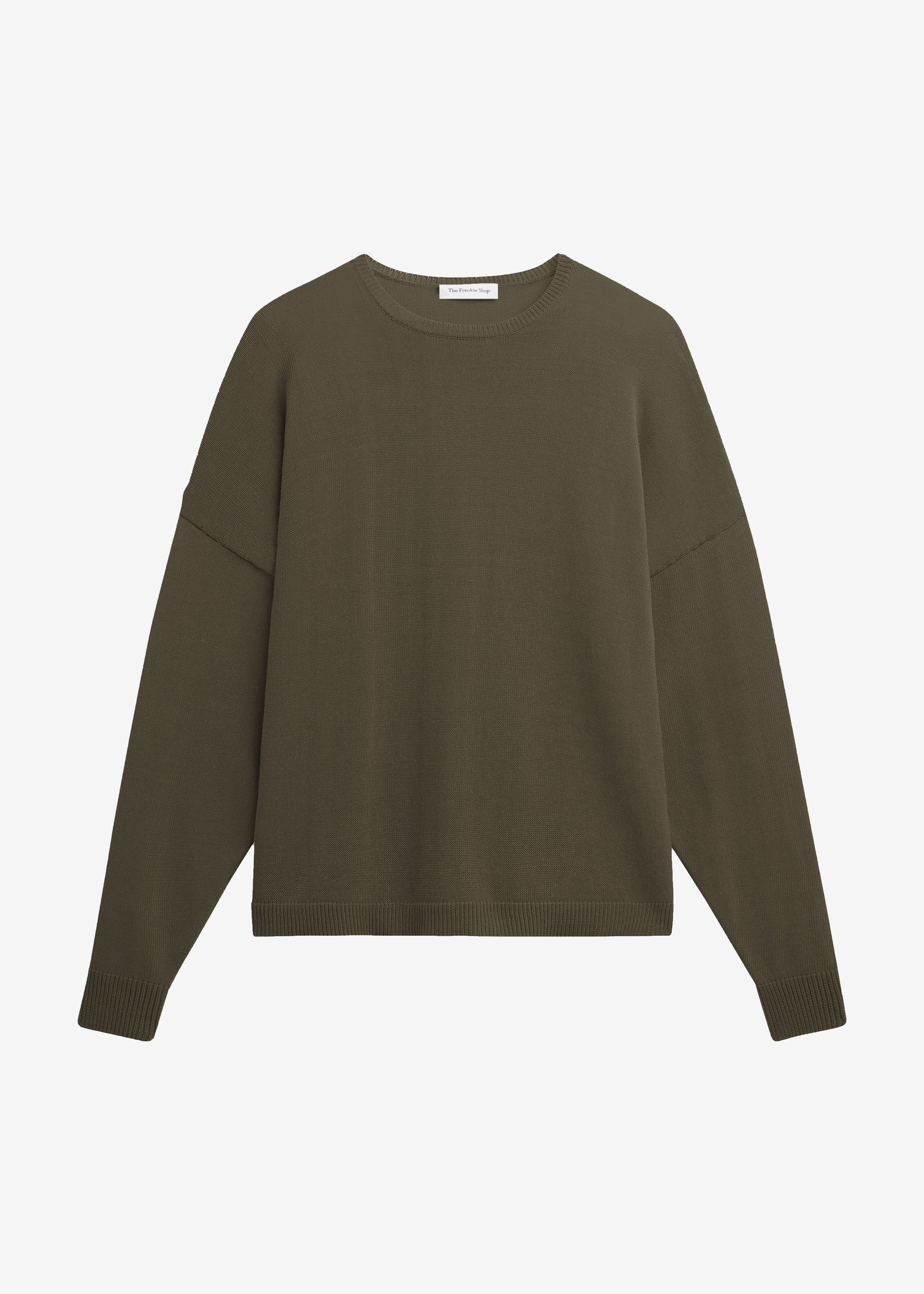 Basel Crew Neck Sweater - Khaki - Image 12