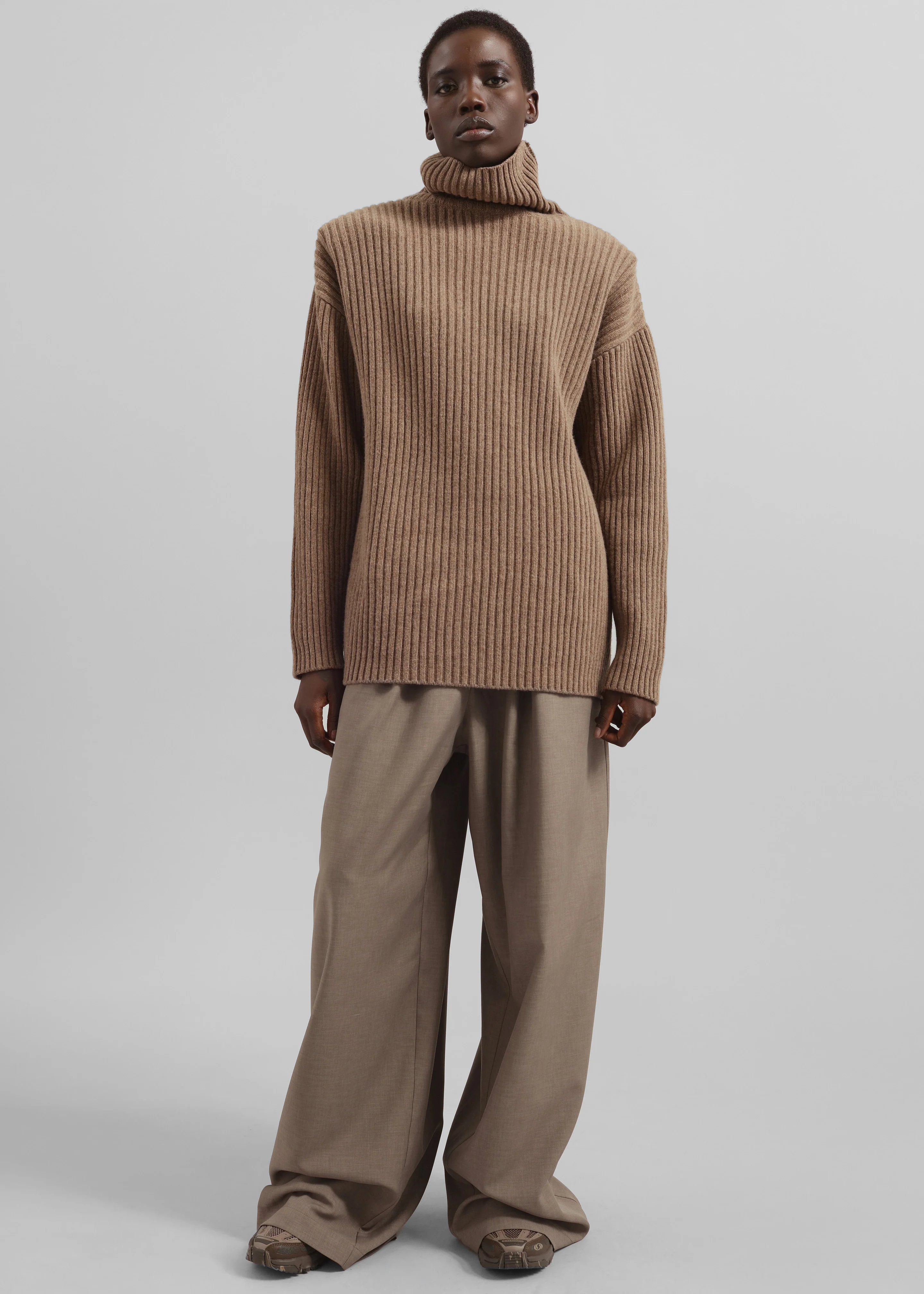 Baxter Track Pants - Taupe - Image 6
