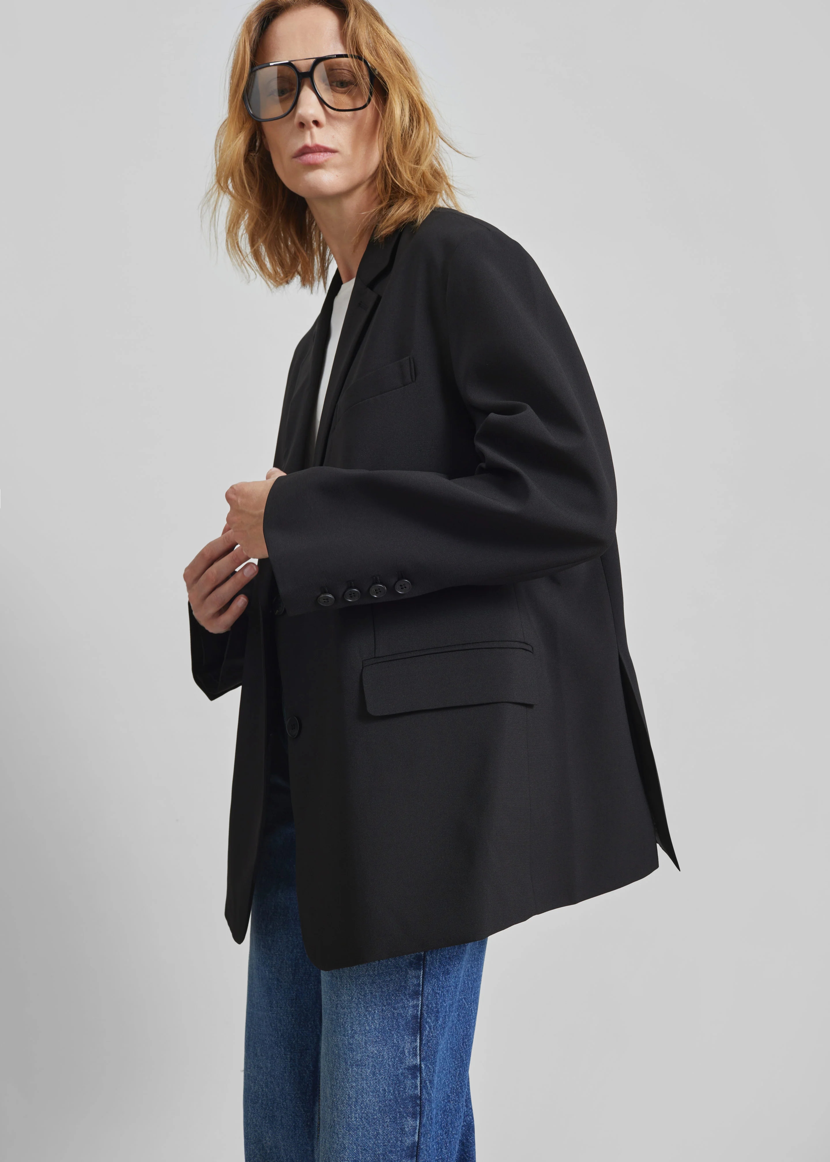 Bea Blazer - Black - Image 6