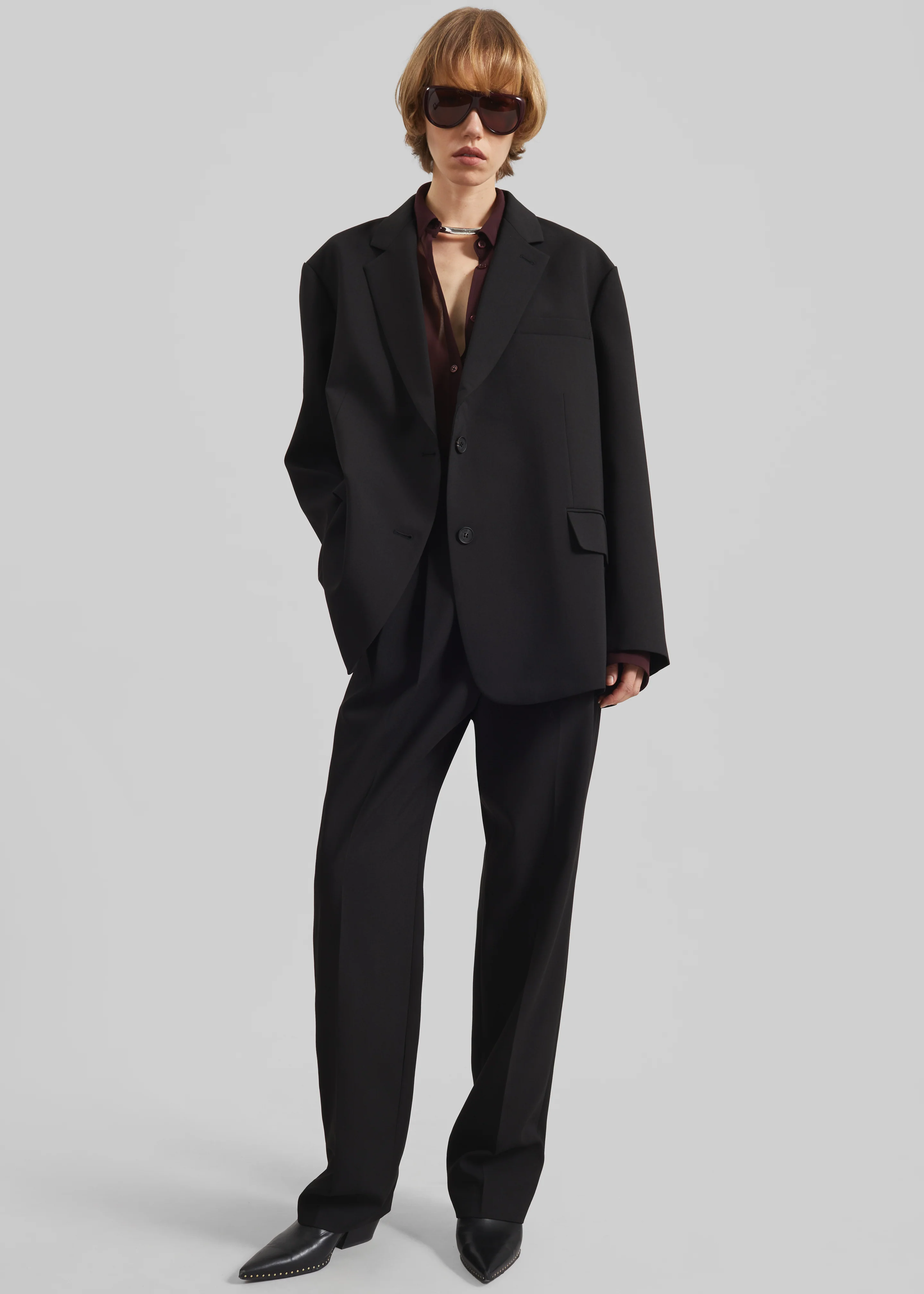 Bea Blazer - Black - Image 8