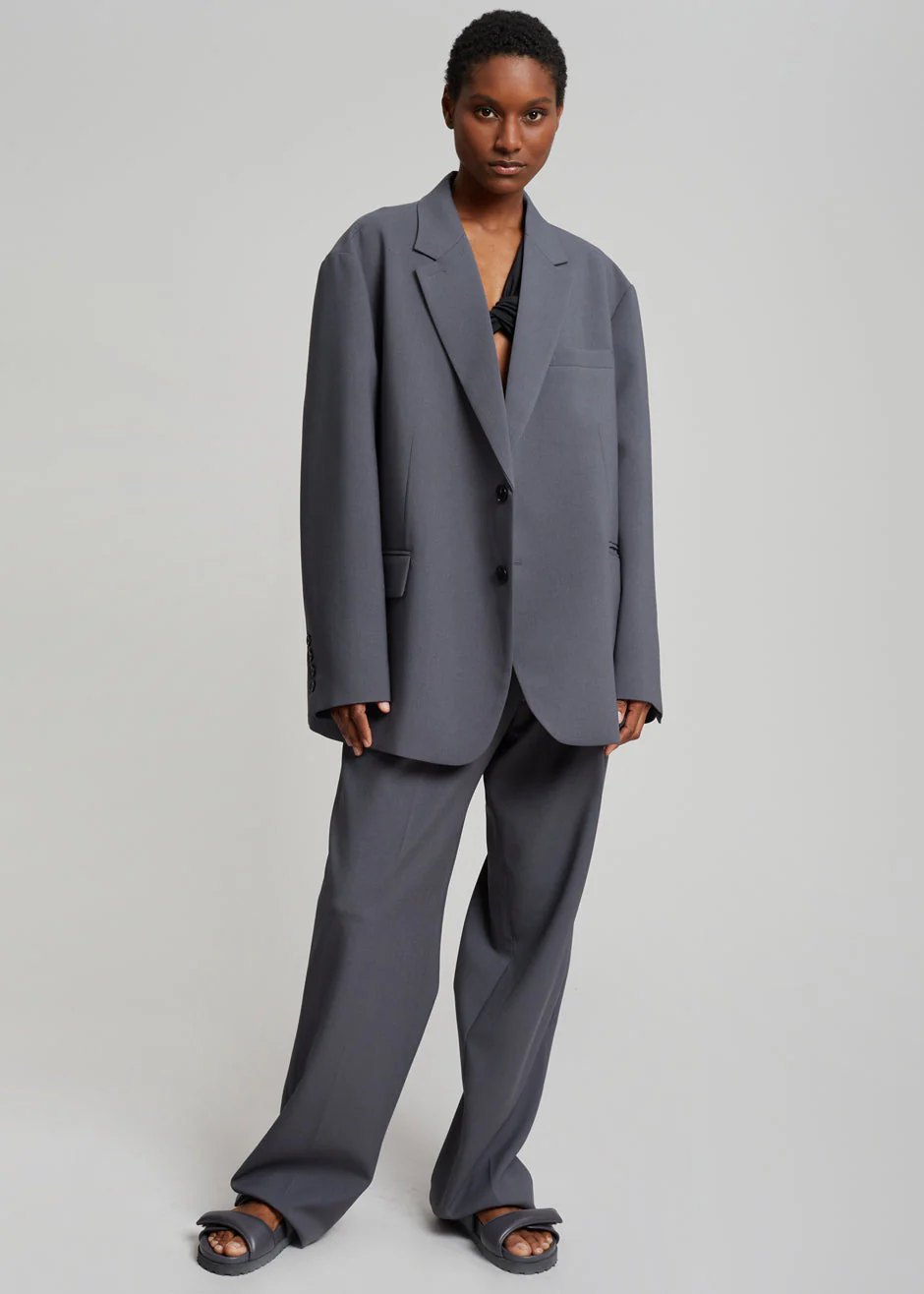 Bea Blazer - Charcoal - Image 4