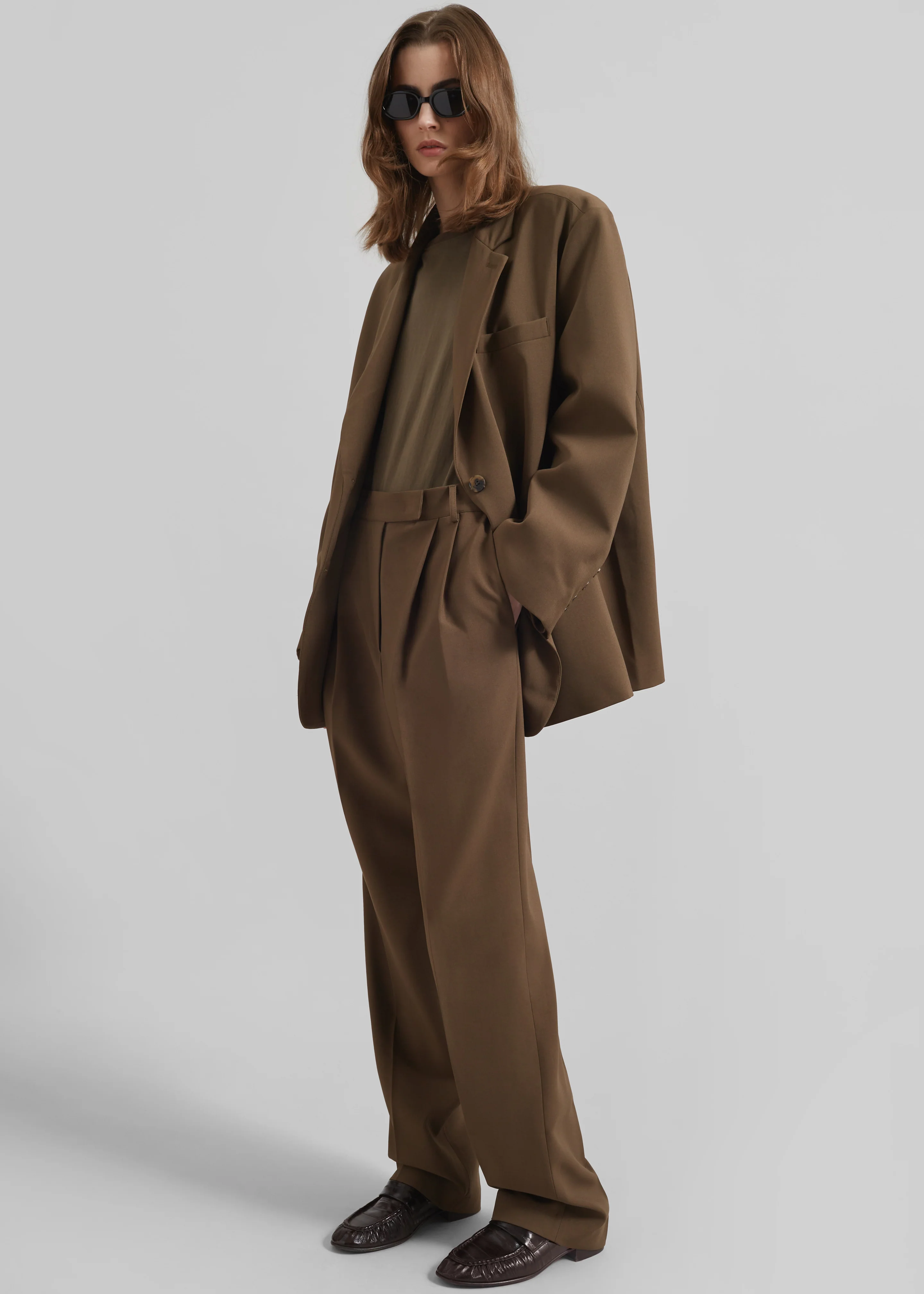 Bea Blazer - Chocolate - Image 8