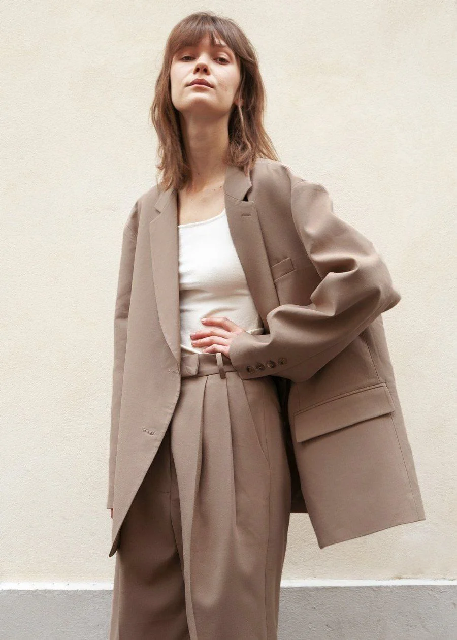 Bea Blazer - Latte - Image 10
