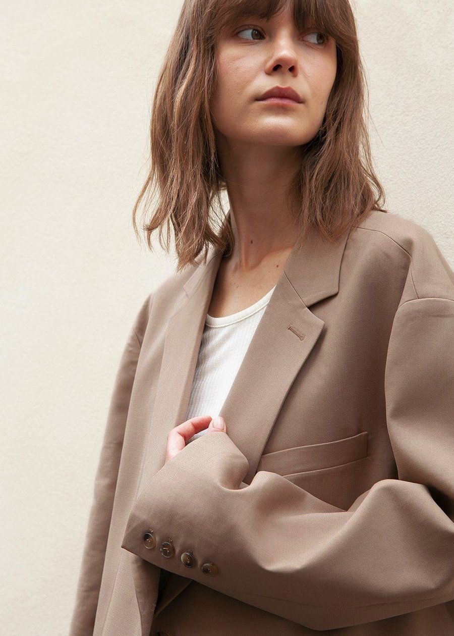 Bea Blazer - Latte - Image 8