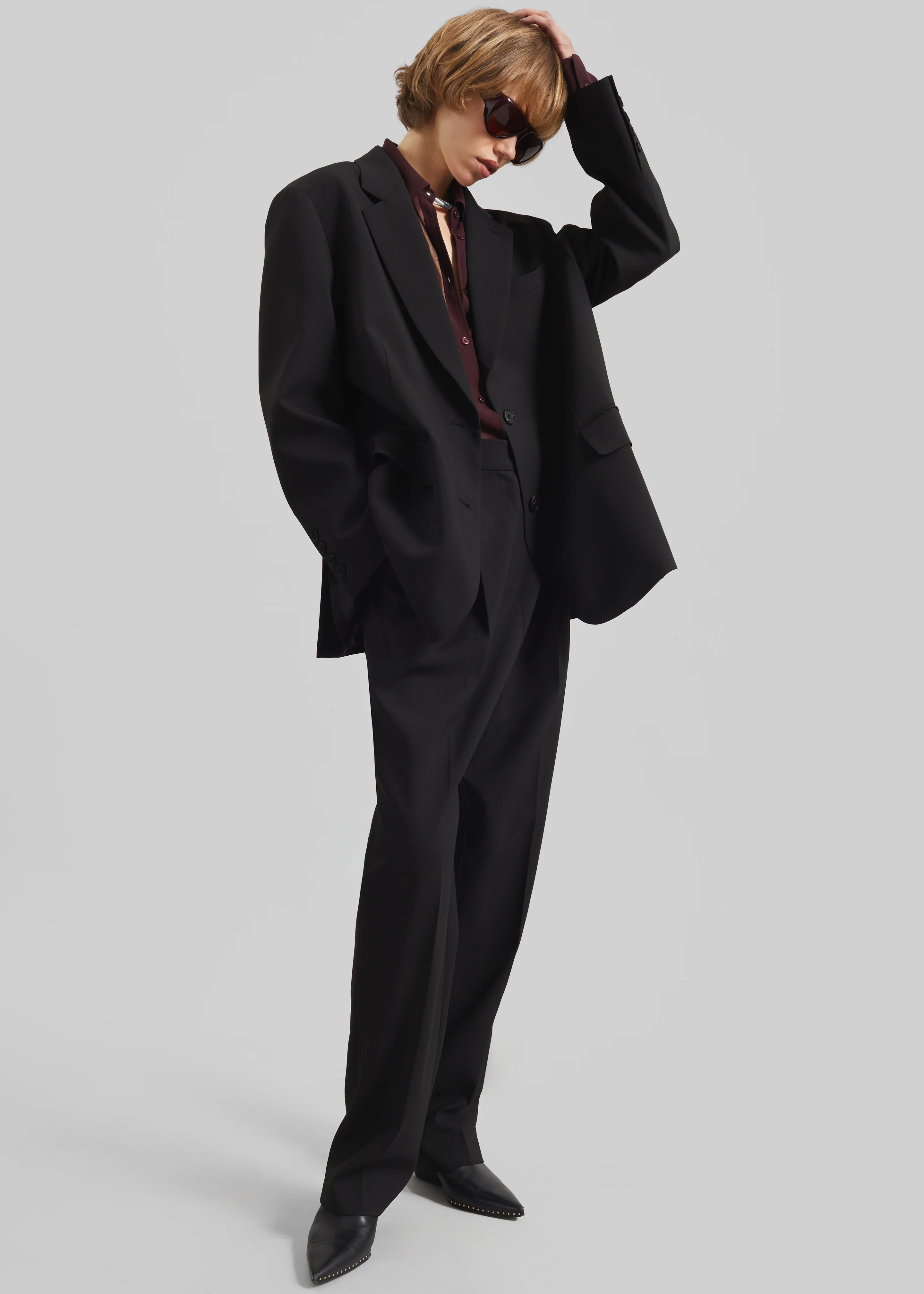 Bea Suit Pants - Black - Image 7