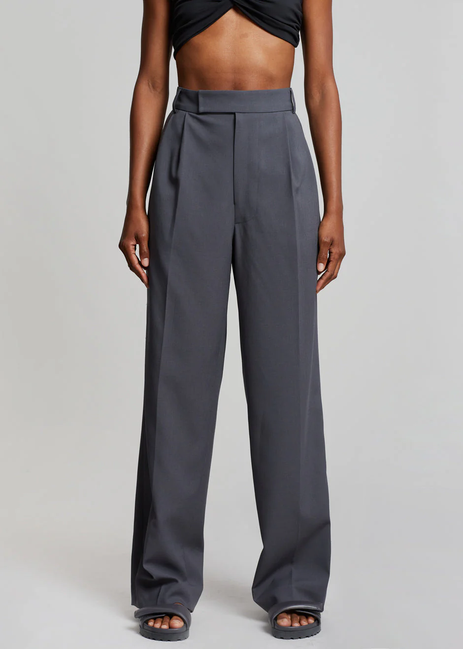 Bea Suit Pants - Charcoal - Image 4