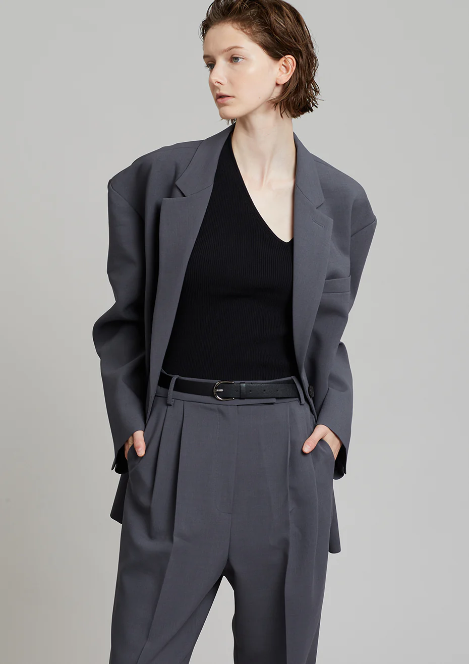 Bea Suit Pants - Charcoal - Image 7