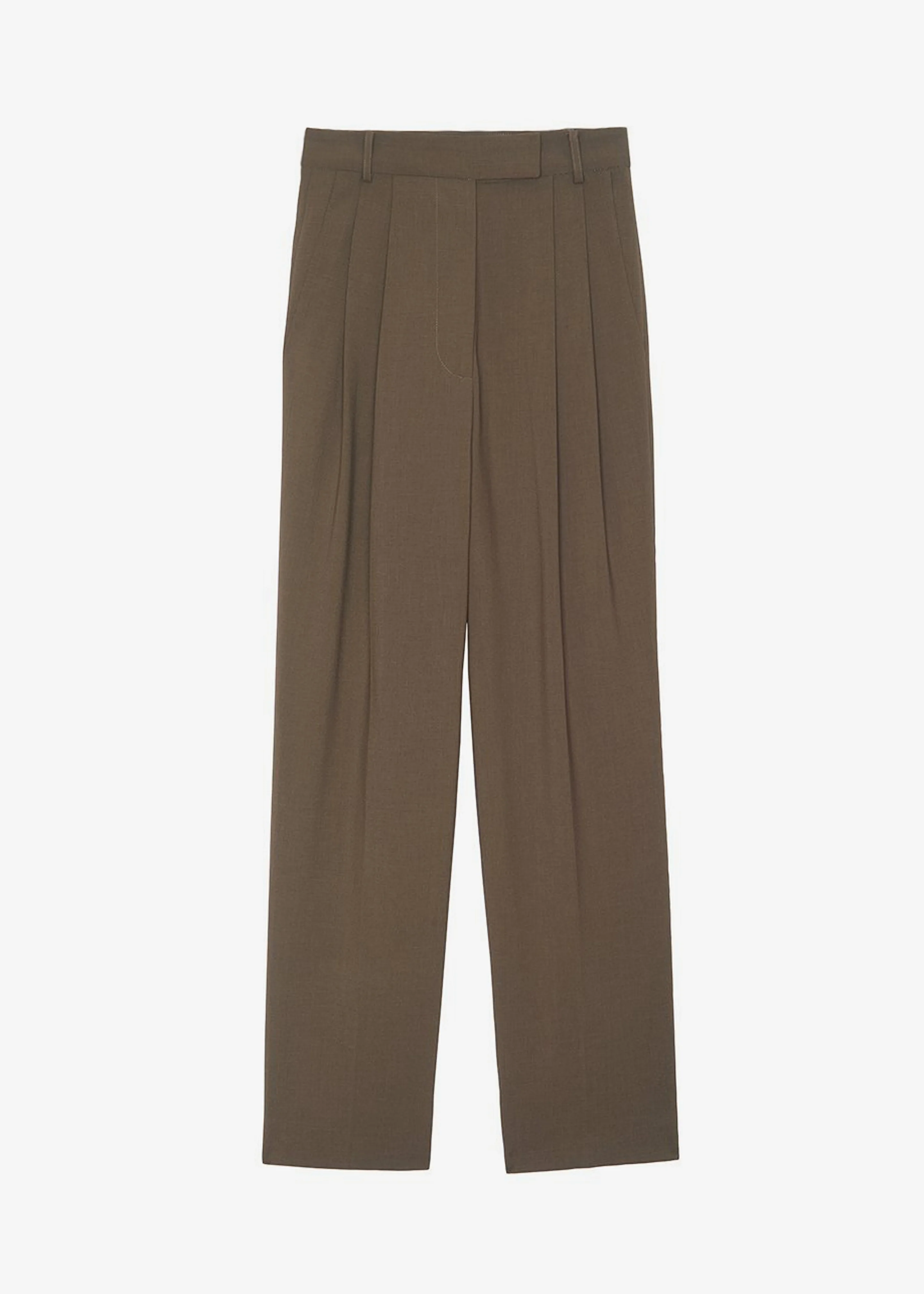 Bea Suit Pants - Chocolate - Image 11