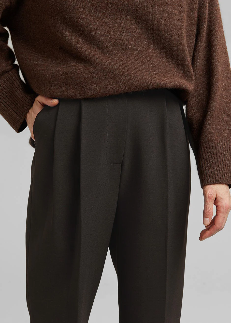 Bea Suit Pants - Dark Espresso - Image 4