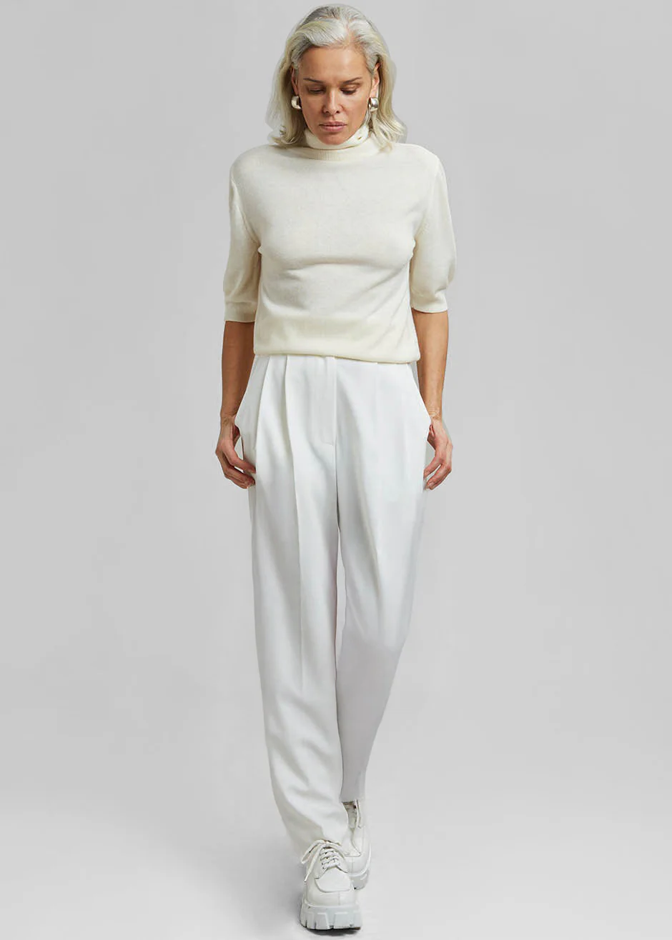 Bea Suit Pants - White - Image 7