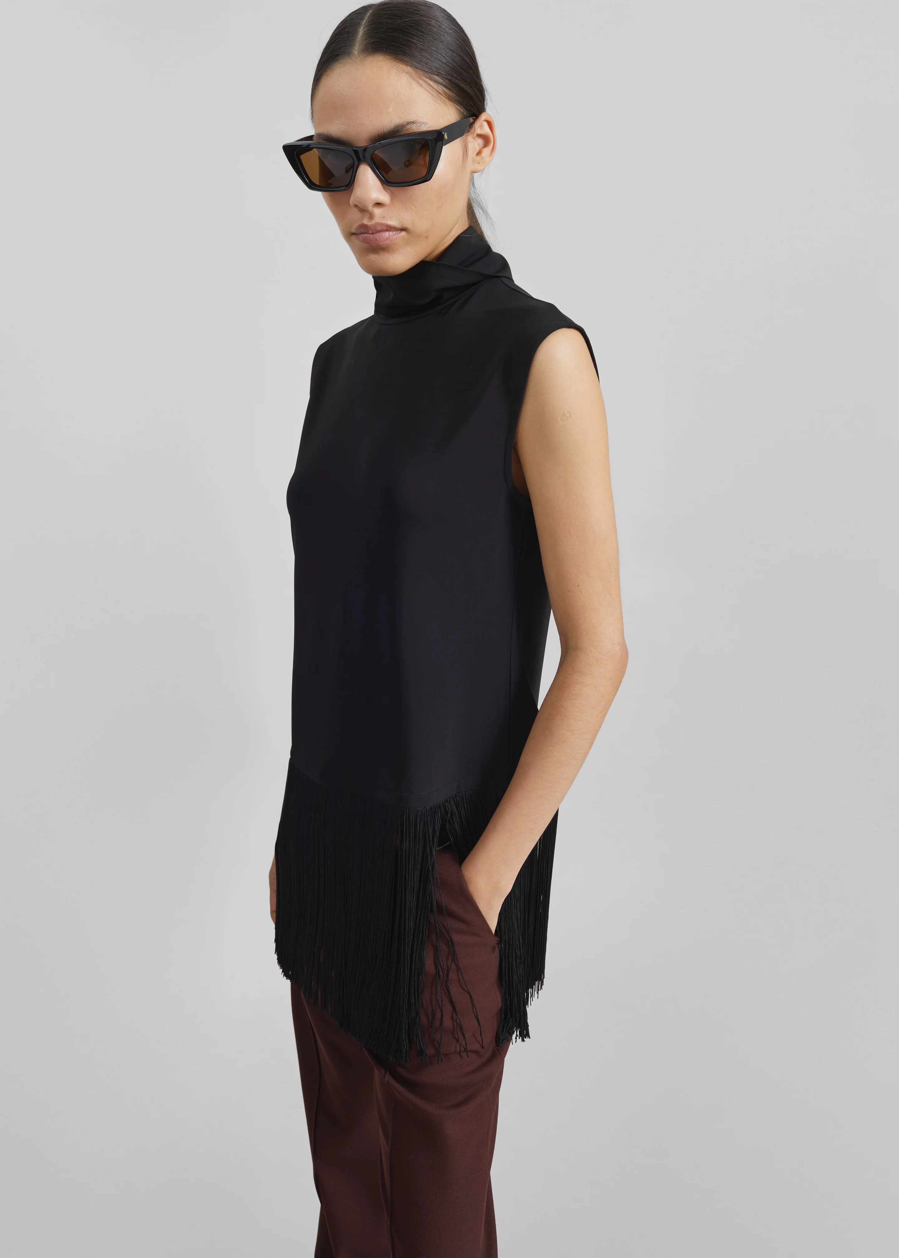 Beaufille Carey Blouse - Black - Image 2
