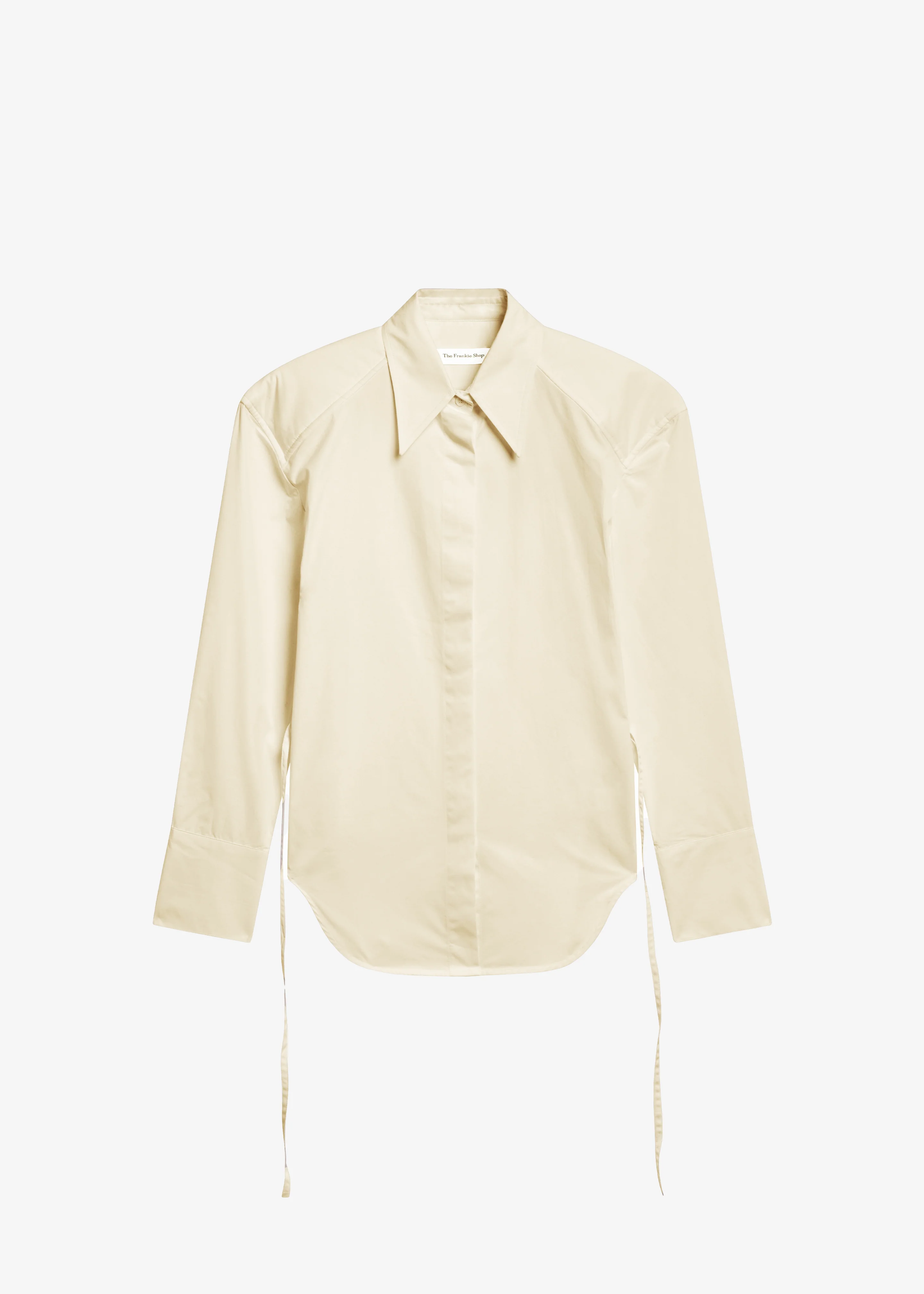 Bec Padded Shirt - Beige - Image 10