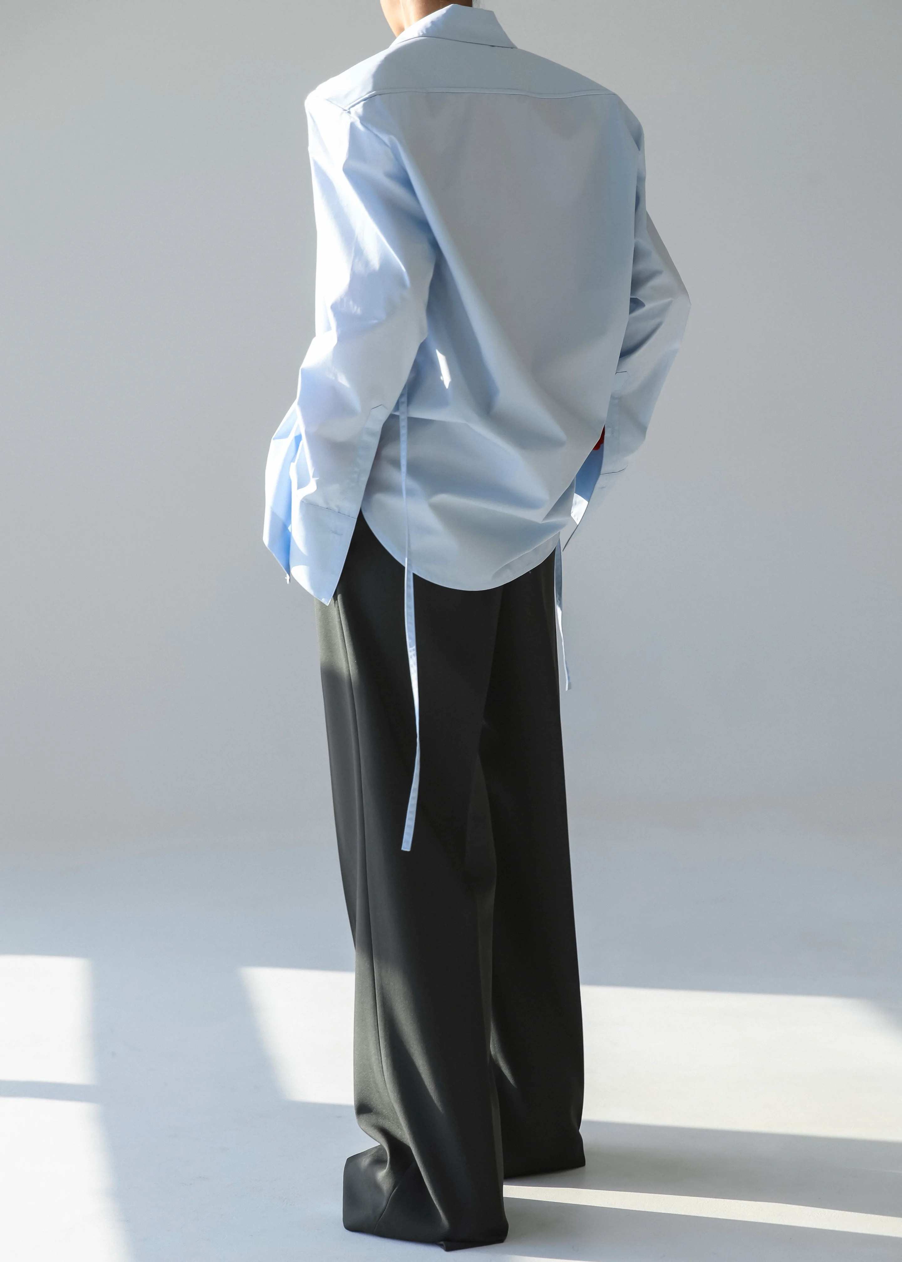Bec Padded Shirt - Light Blue - Image 12