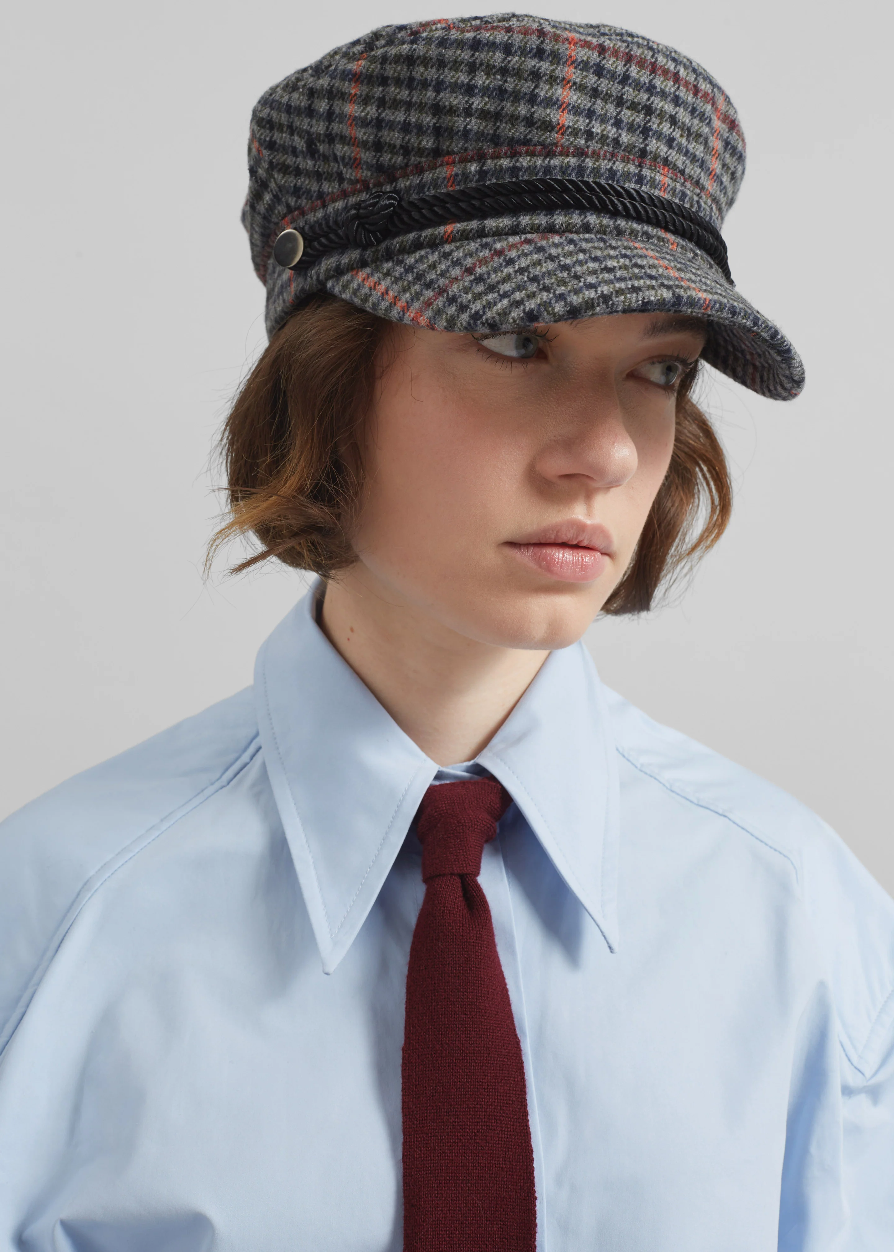 Bec Padded Shirt - Light Blue - Image 9