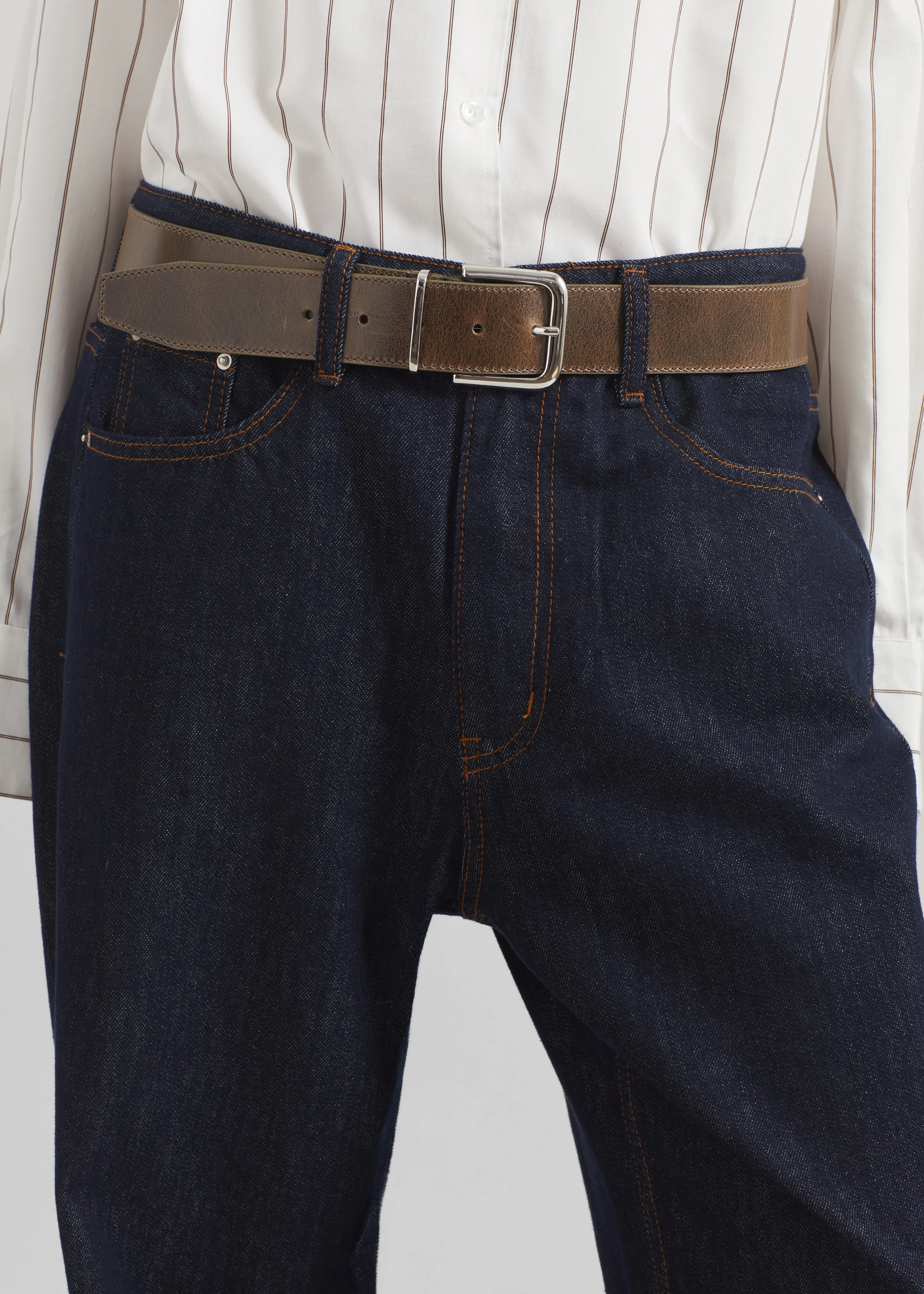 Belden Straight Leg Jeans - Dark Wash - Image 4