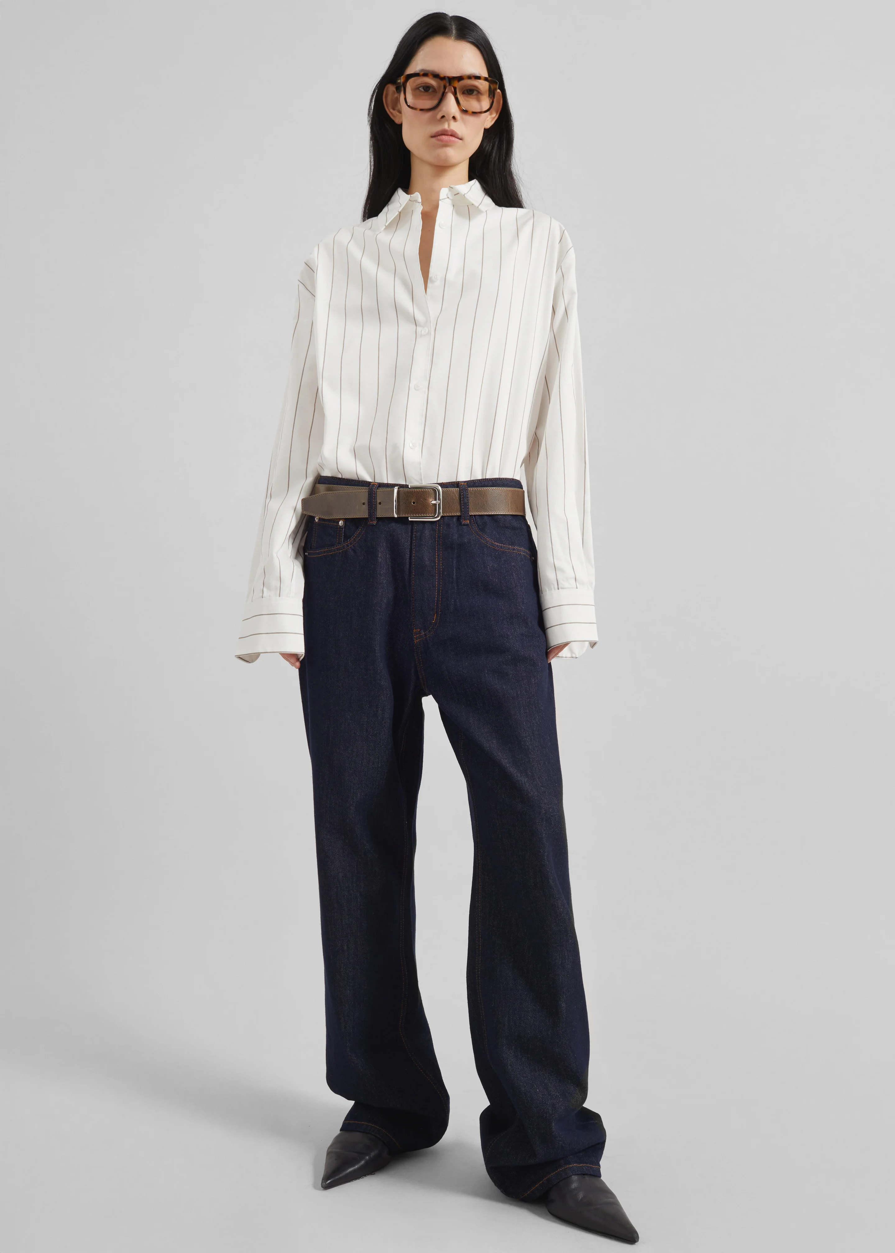 Belden Straight Leg Jeans - Dark Wash - Image 6