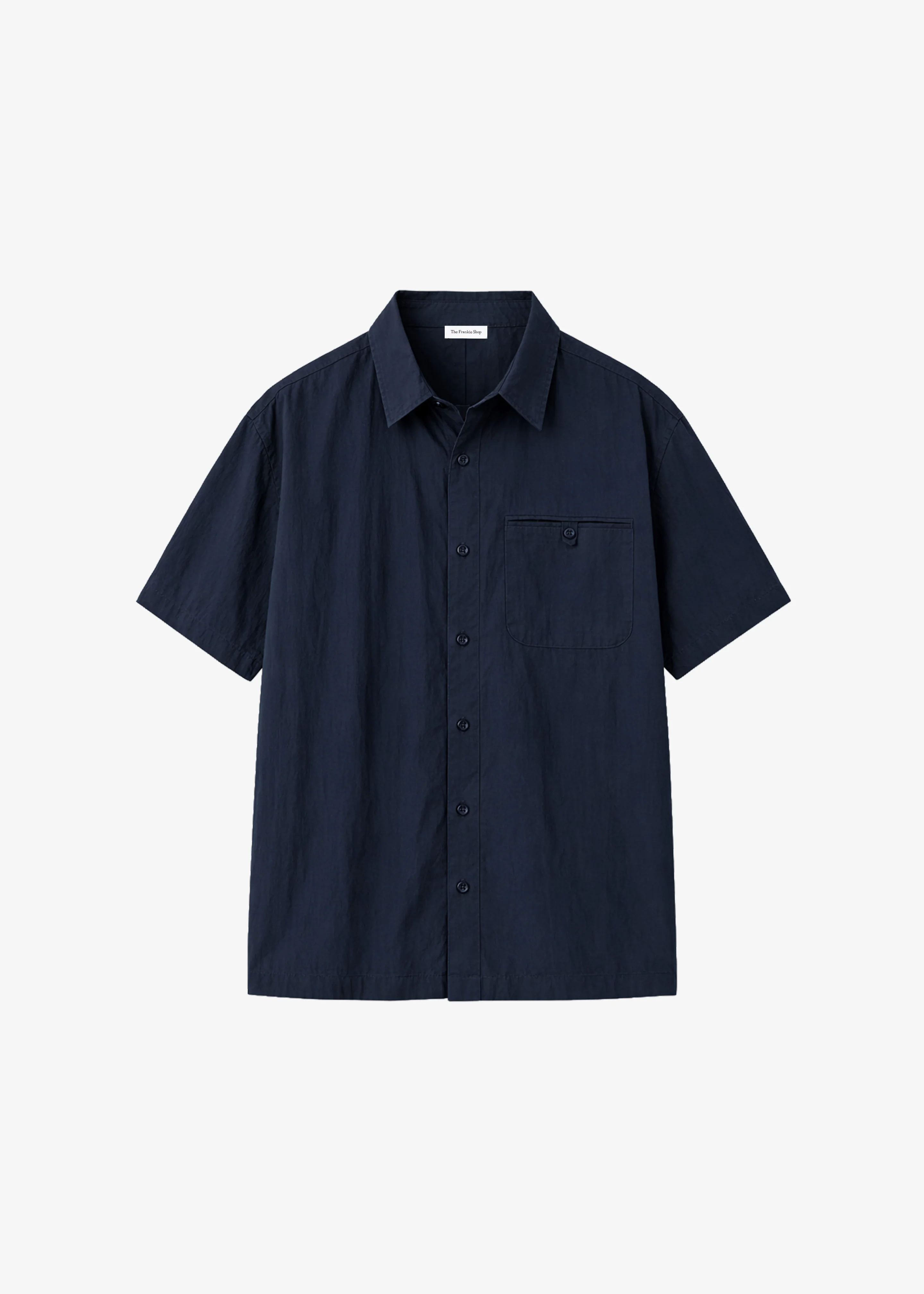Belem Drawstring Shirt - Navy - Image 6