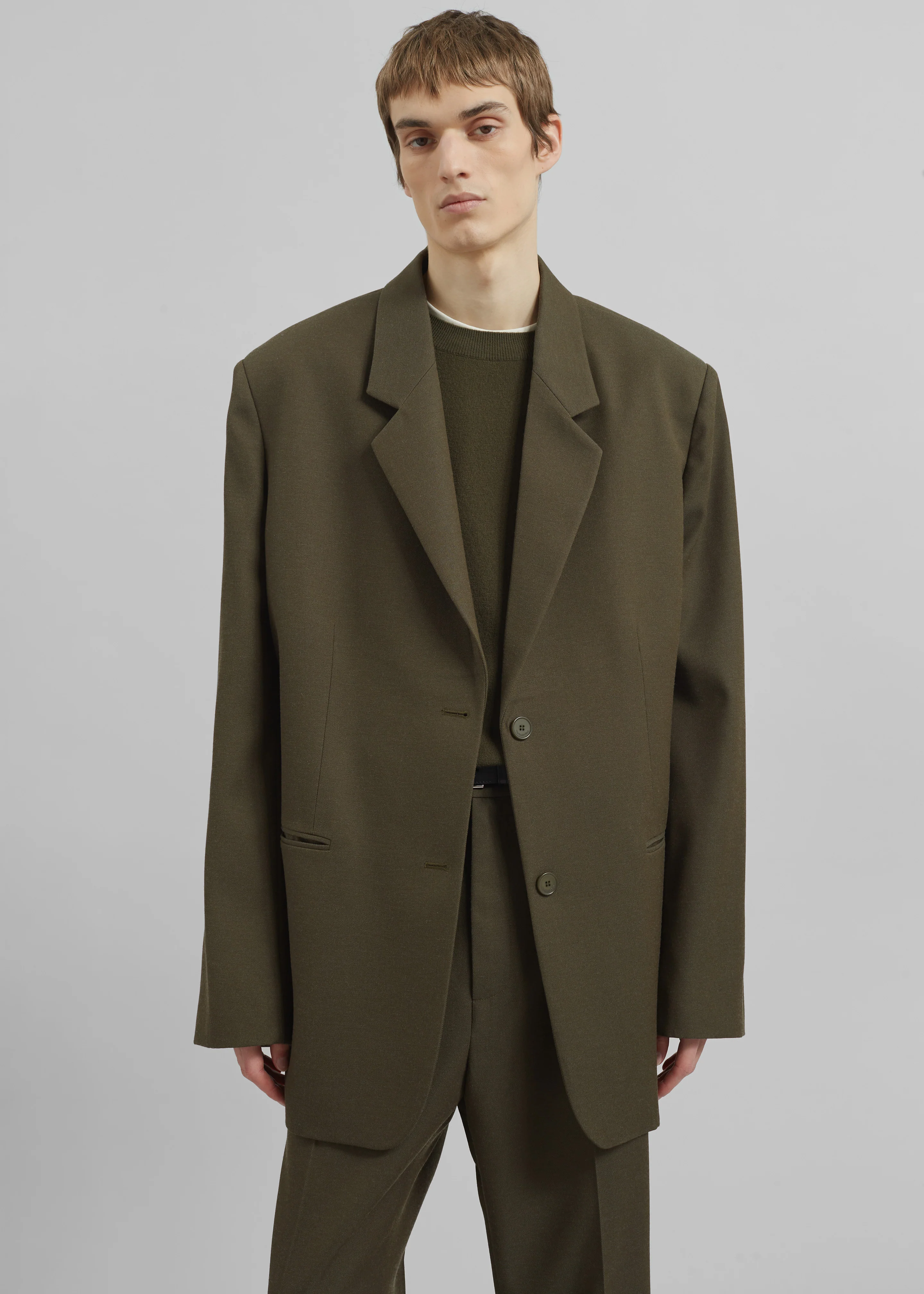 Belgrave Blazer - Army Green - Image 4