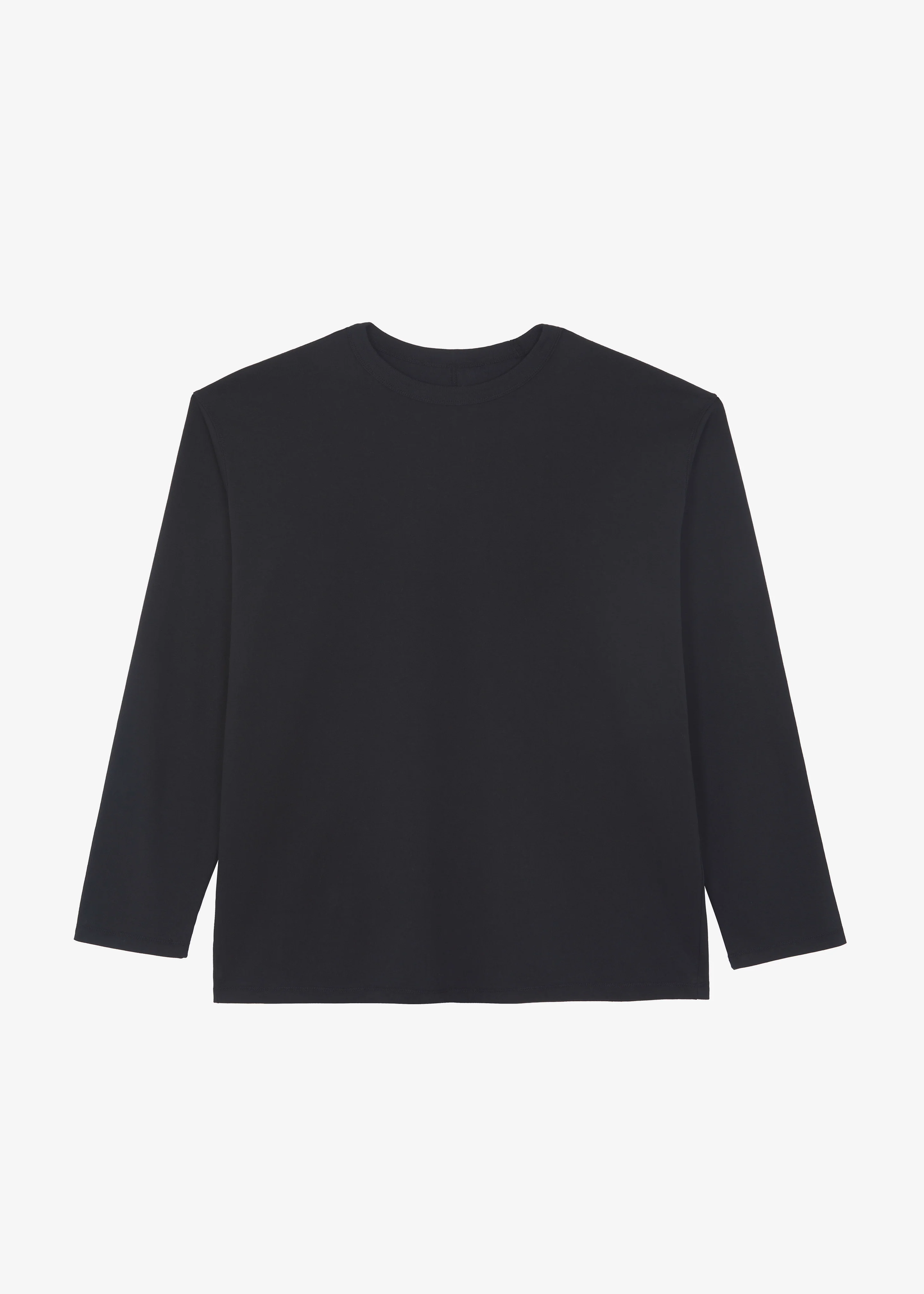Bennett Long Sleeves Tee - Black - Image 8