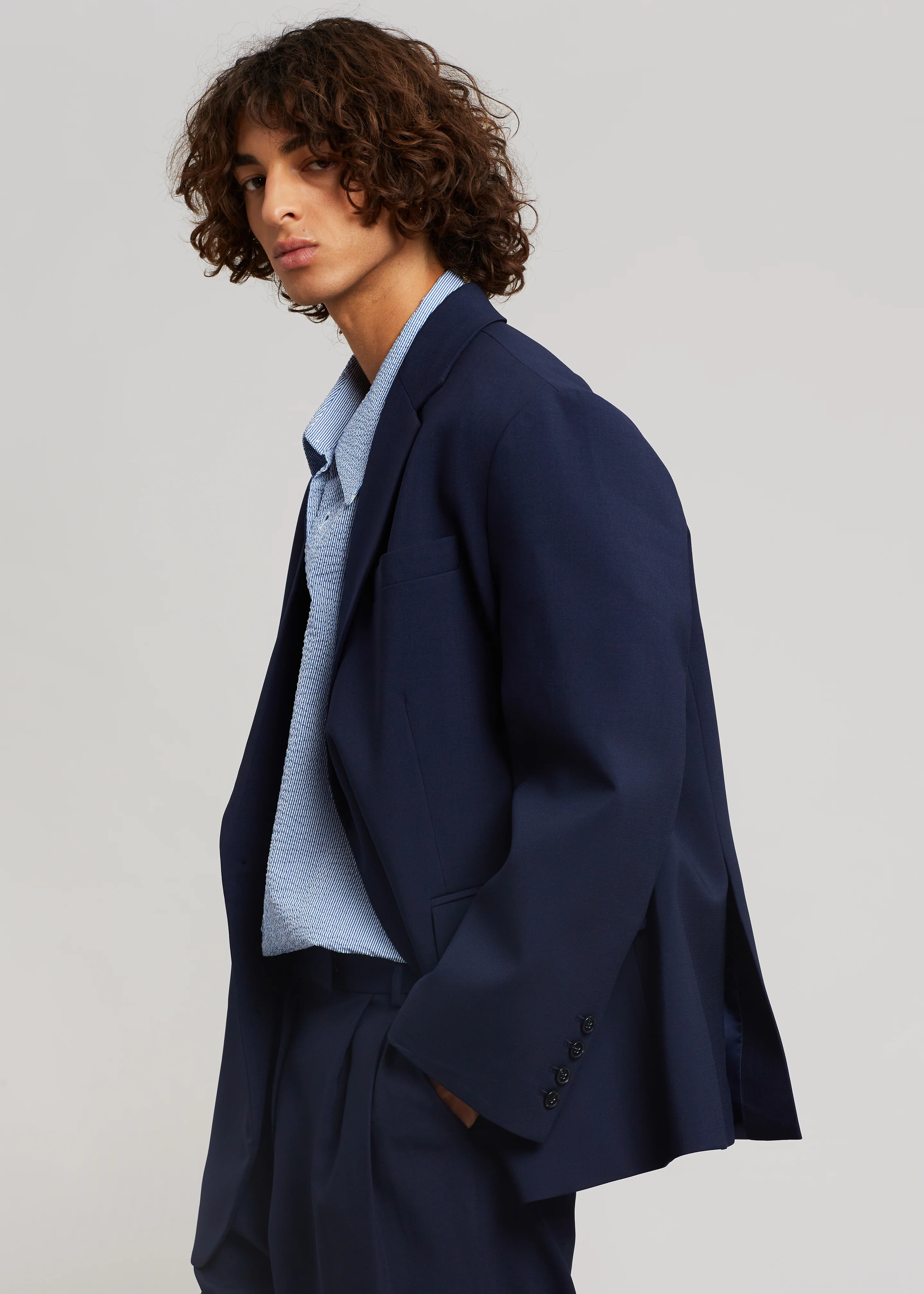 Beo Blazer - Blue - Image 4