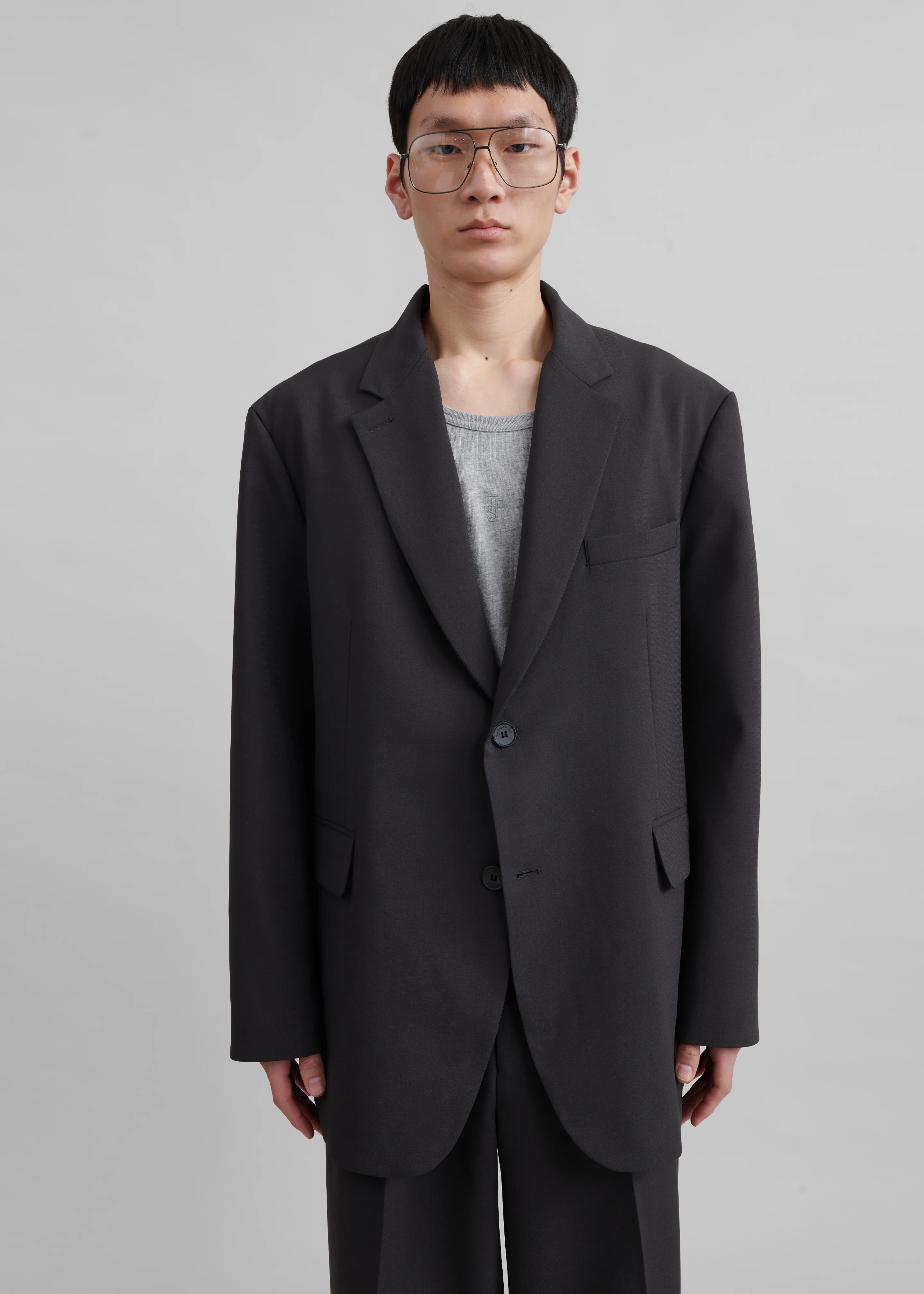 Beo Blazer - Dark Grey - Image 7