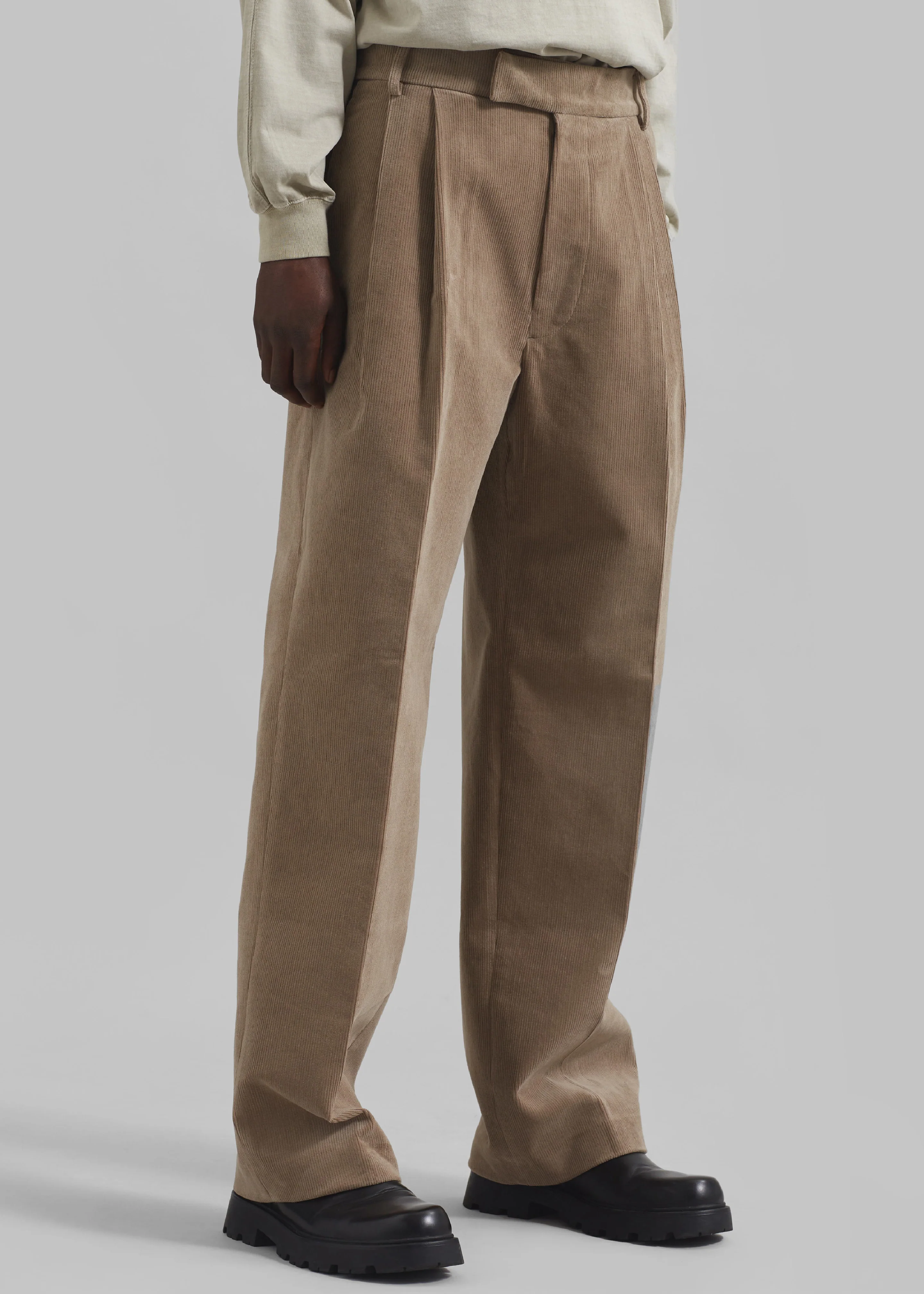 Beo Corduroy Suit Pants - Latte - Image 7
