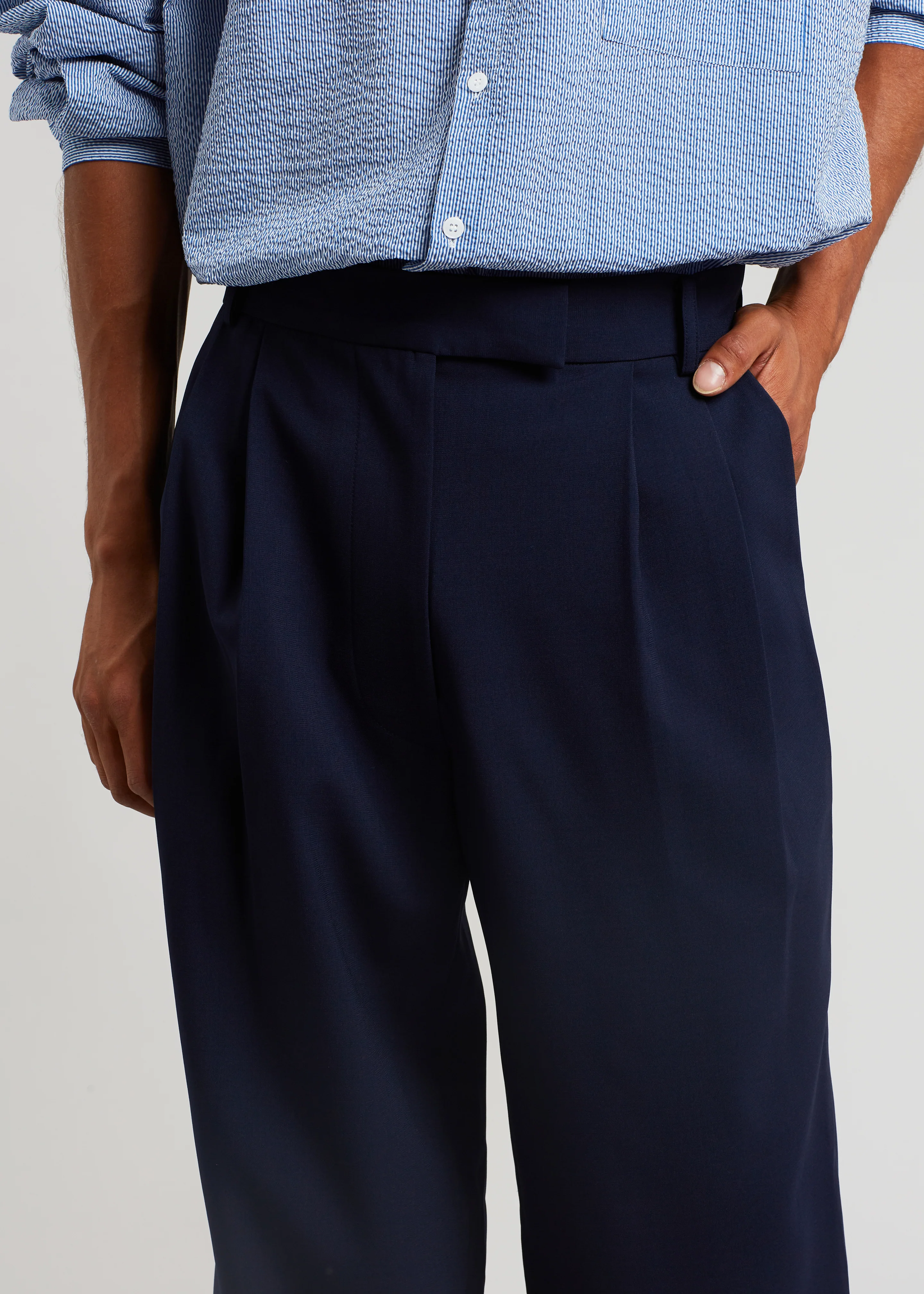 Beo Suit Pants - Blue - Image 4