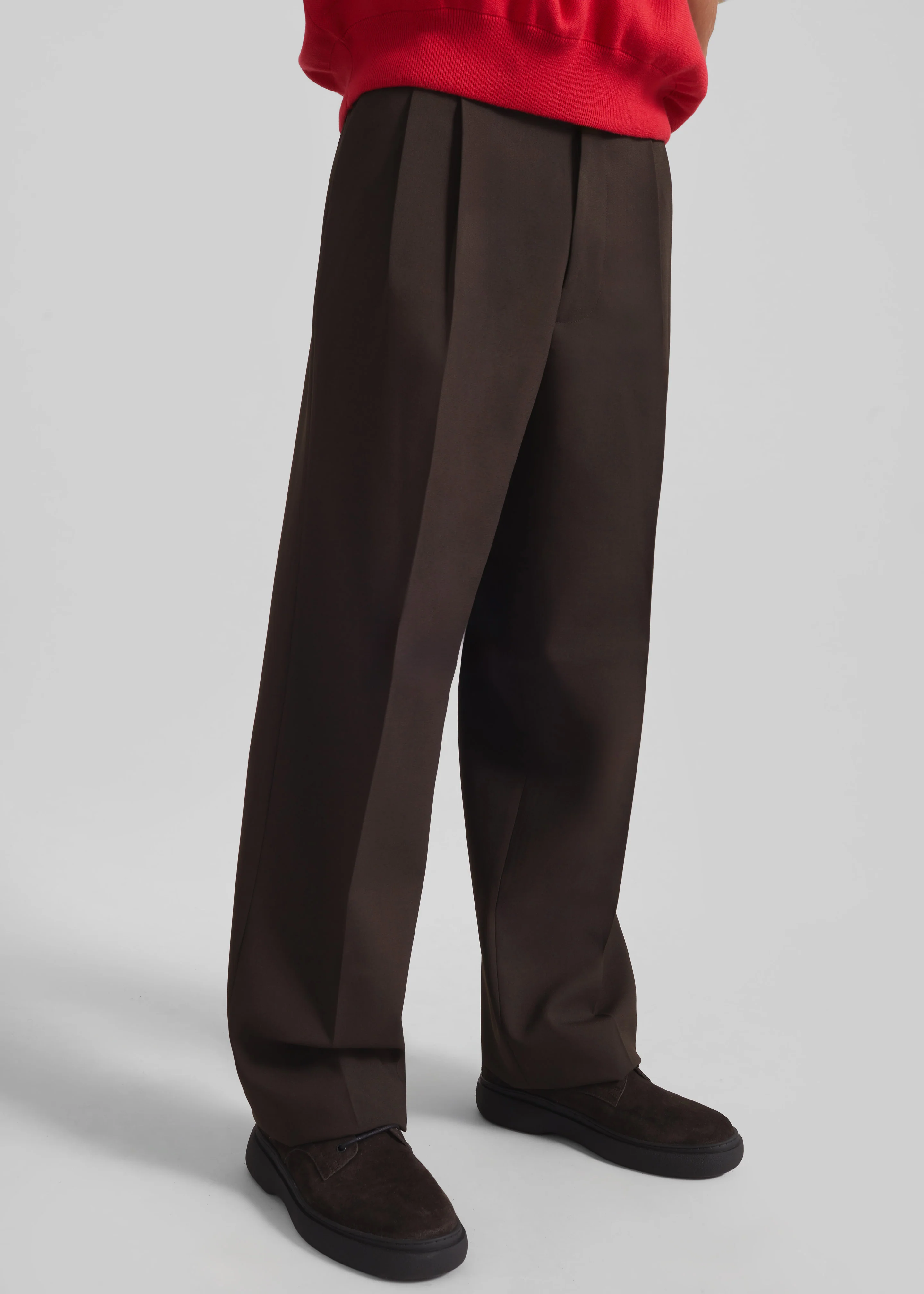 Beo Suit Pants - Dark Espresso - Image 3