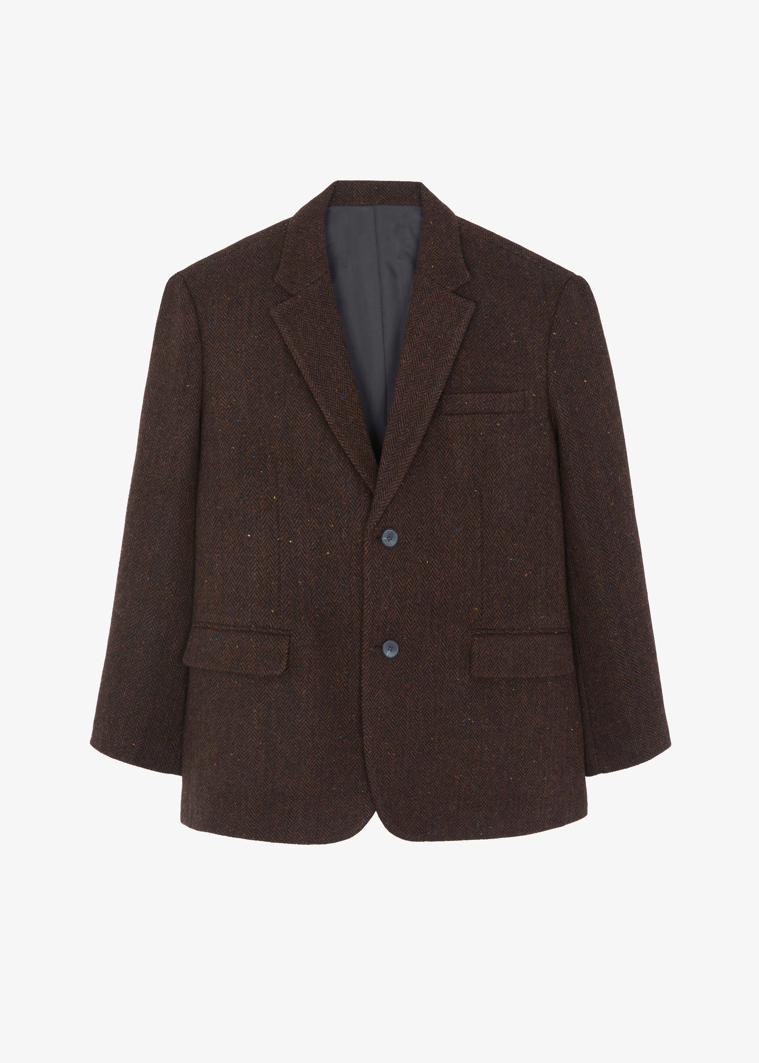Beo Wool Blazer - Brown - Image 7
