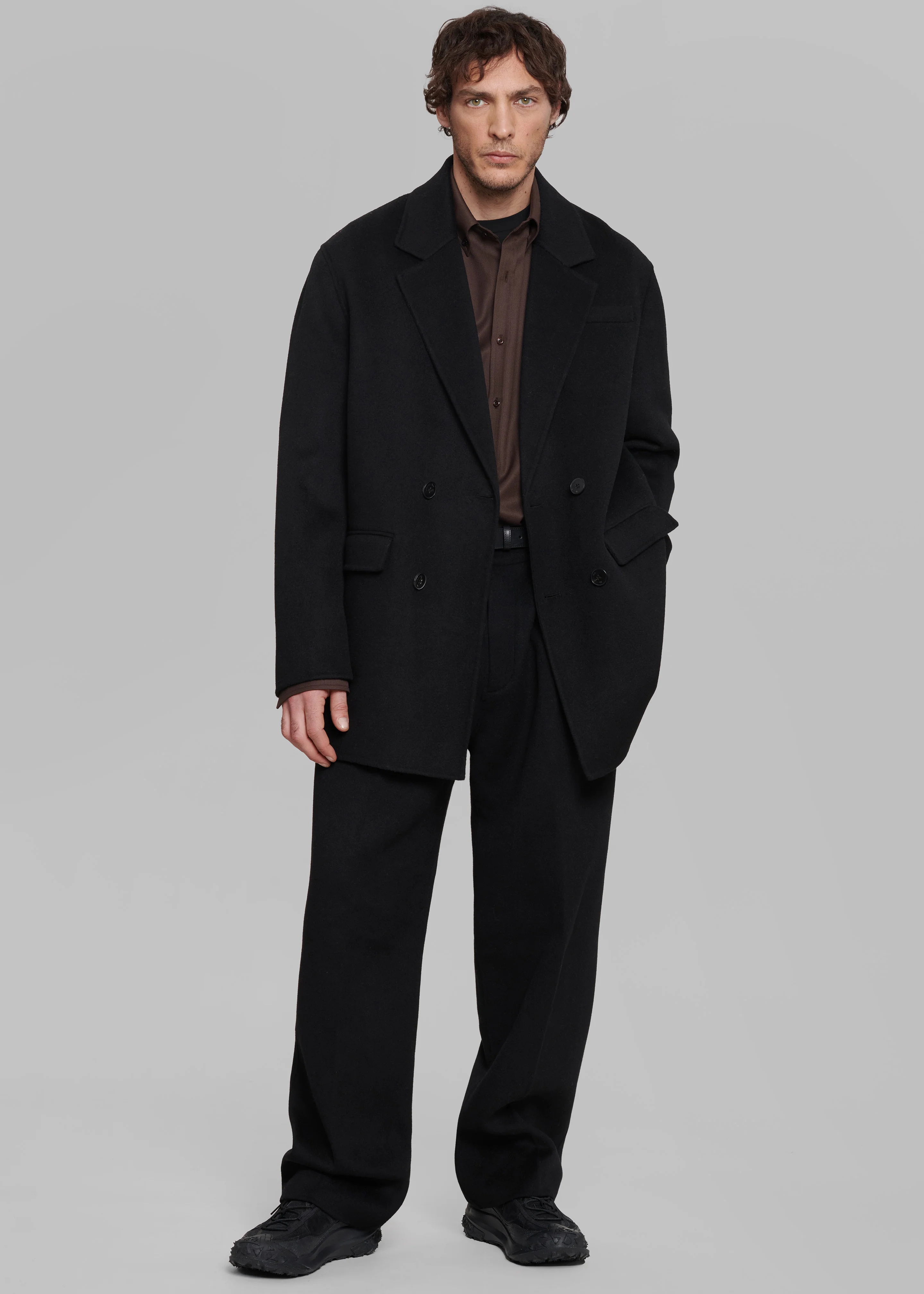 Beo Wool Suit Pants - Black - Image 2