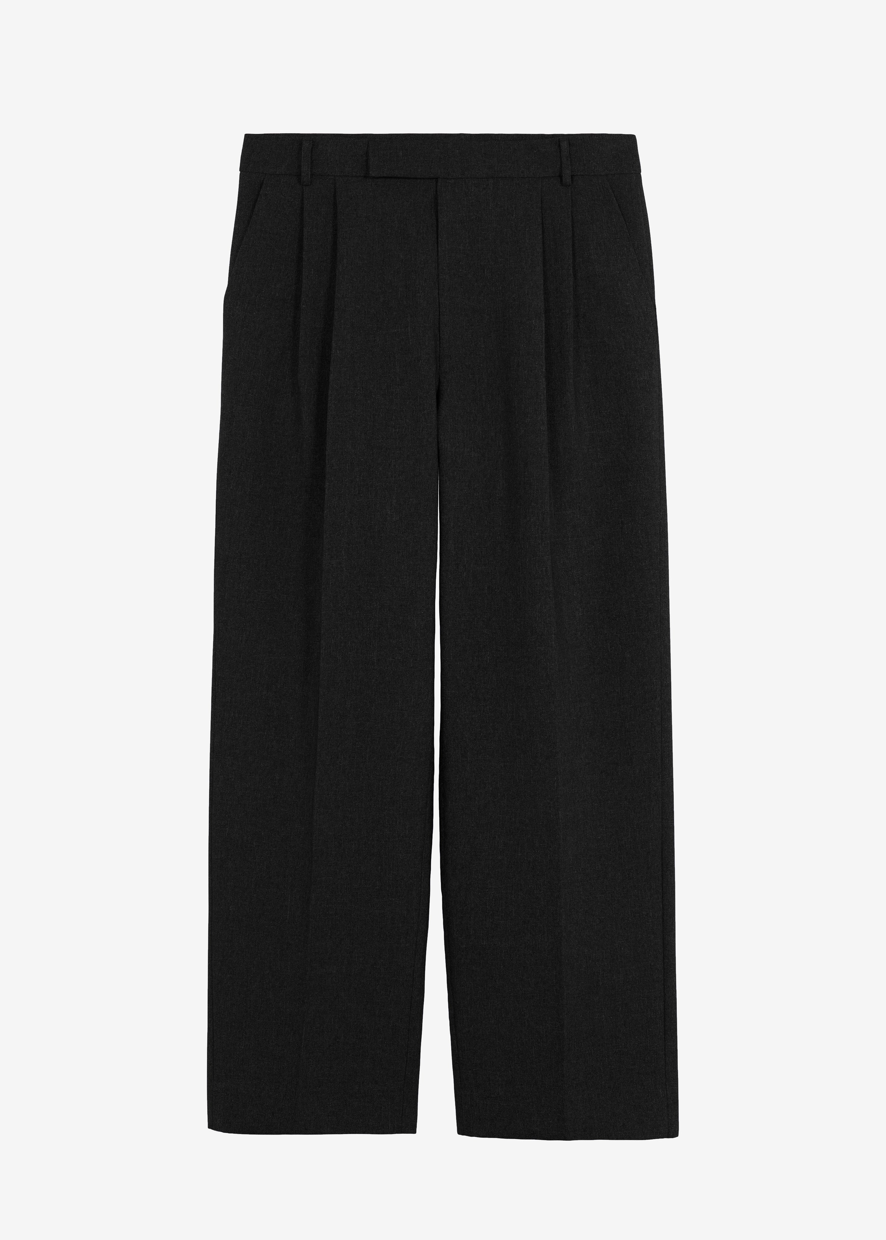 Beo Wool Suit Pants - Black - Image 9